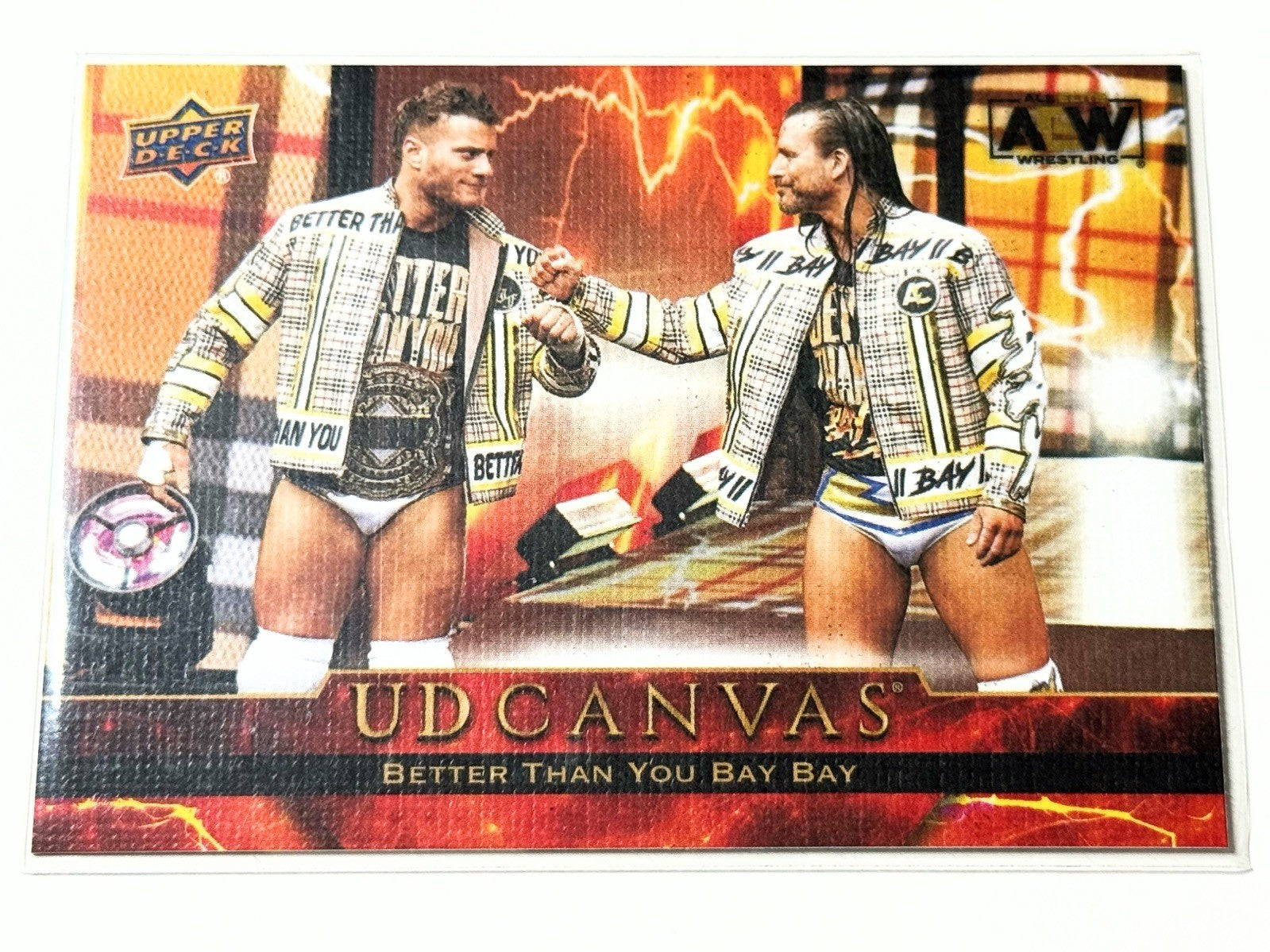 2024 Upper Deck AEW Flagship Better Than You Baybay UD Canvas Card C40