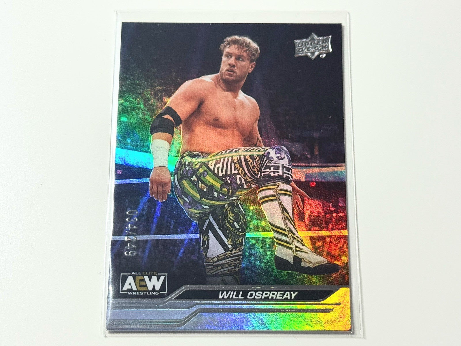 2024 Upper Deck AEW Flagship Will Ospreay Steel Cage /249 Card #27