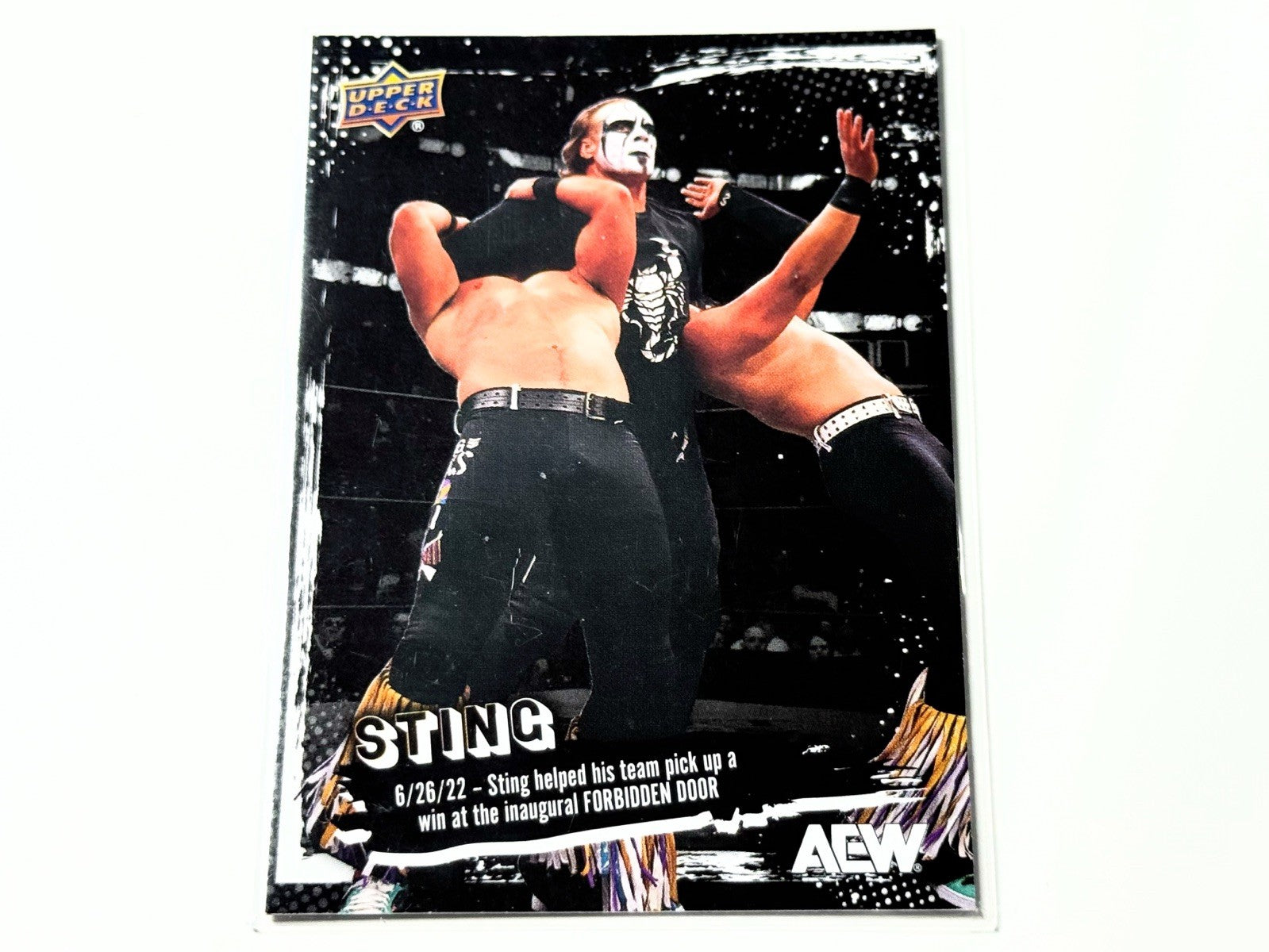 2024 Upper Deck AEW The Icon Sting Weekly e-Pack Card #10