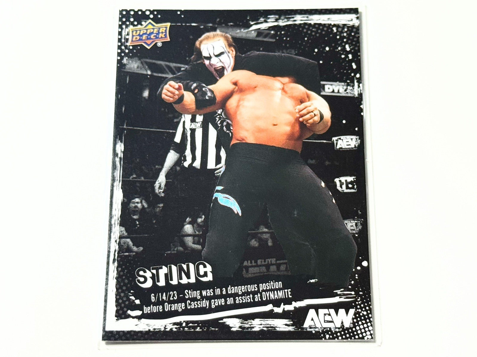 2024 Upper Deck AEW The Icon Sting Weekly e-Pack Card #15