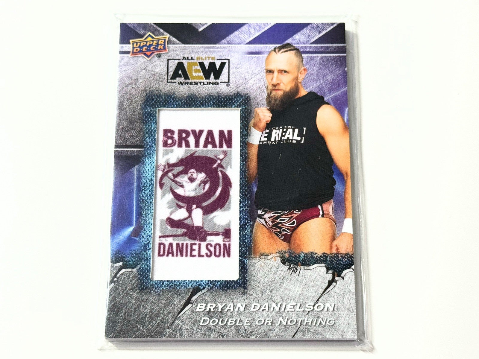 2024 Upper Deck AEW Flagship Bryan Danielson Manufactured Patch Card AMP-BD