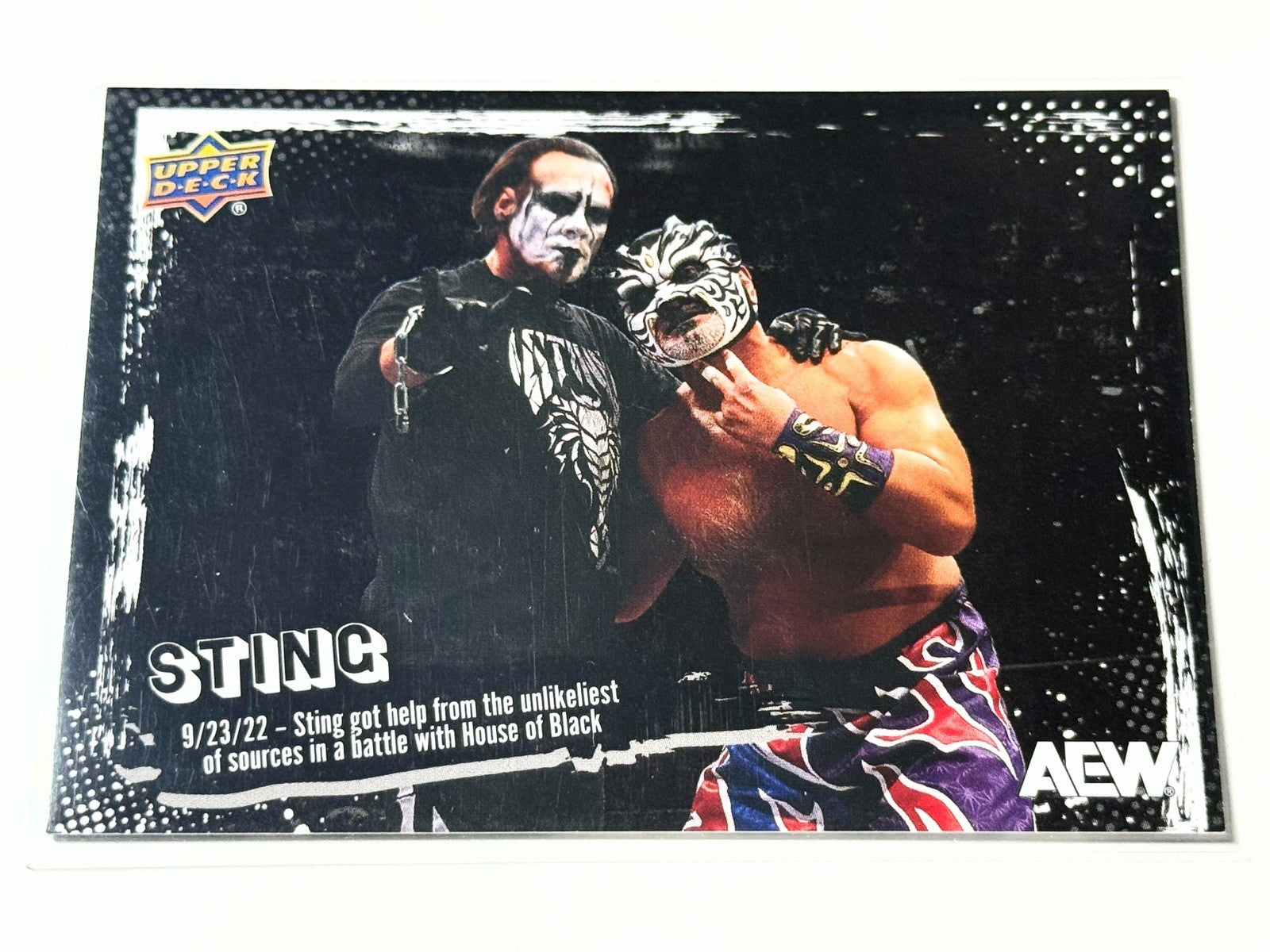 2024 Upper Deck AEW The Icon Sting Weekly e-Pack Card #12