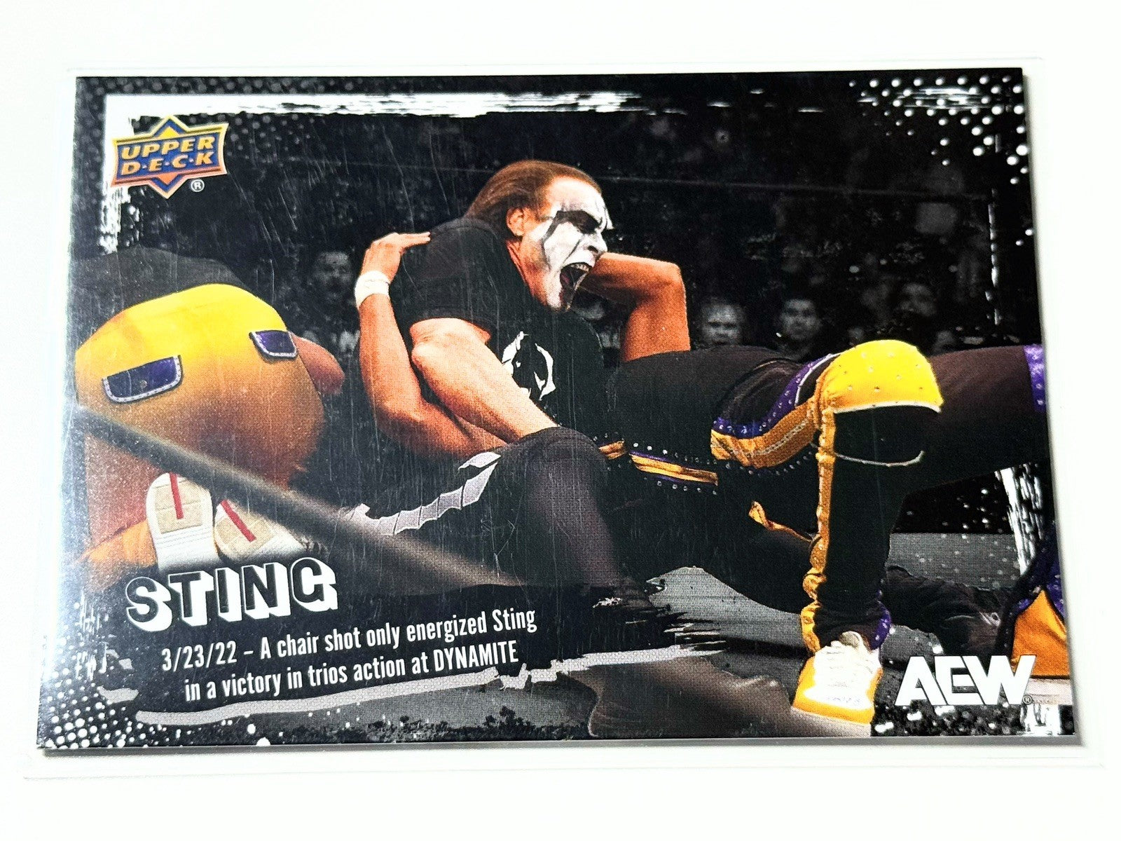 2024 Upper Deck AEW The Icon Sting Weekly e-Pack Card #9