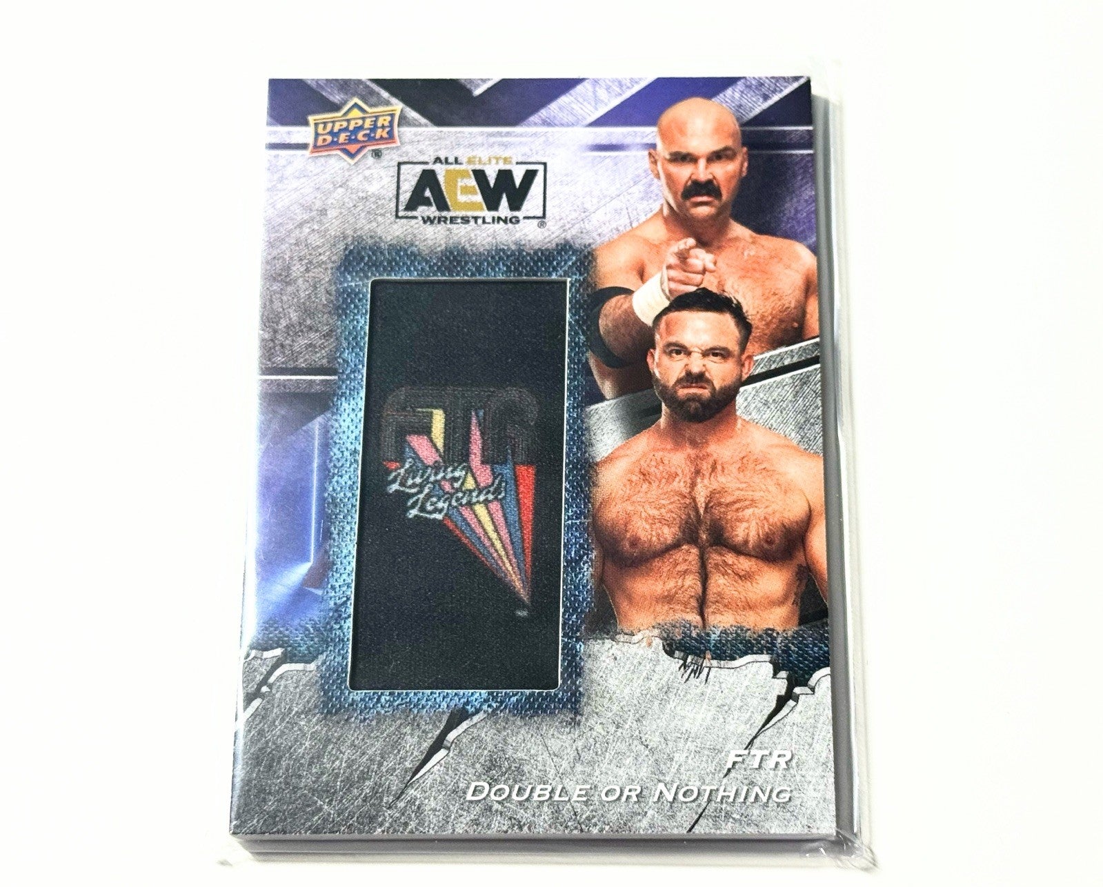 2024 Upper Deck AEW Flagship FTR Manufactured Patch Card AMP-FT