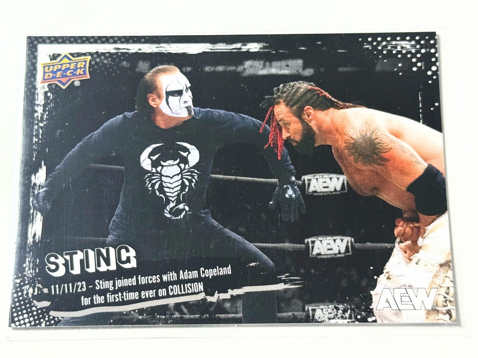 2024 Upper Deck AEW The Icon Sting Weekly e-Pack Card #23