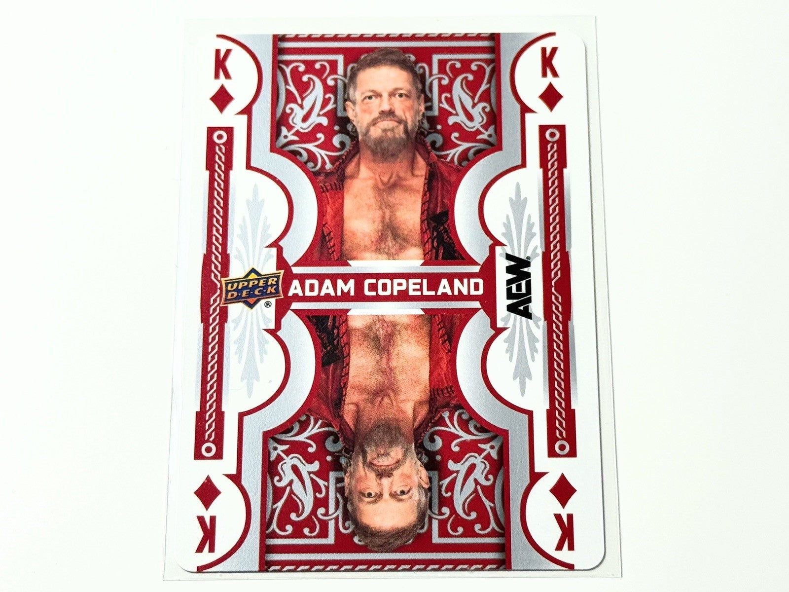 2025 Upper Deck AEW Flagship Double Or Nothing Adam Copeland King Diamonds Card