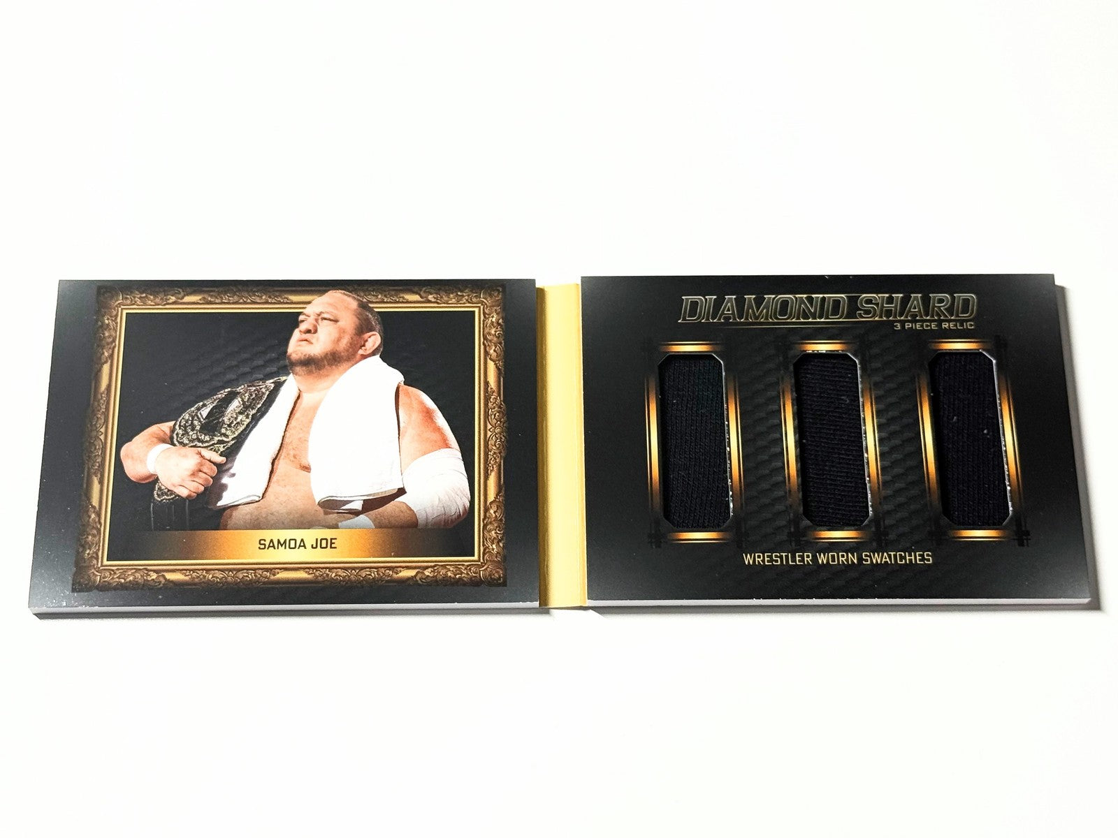 2024 Upper Deck AEW Black Diamond Samoa Joe Diamond Shard Relics Card DSB3-17
