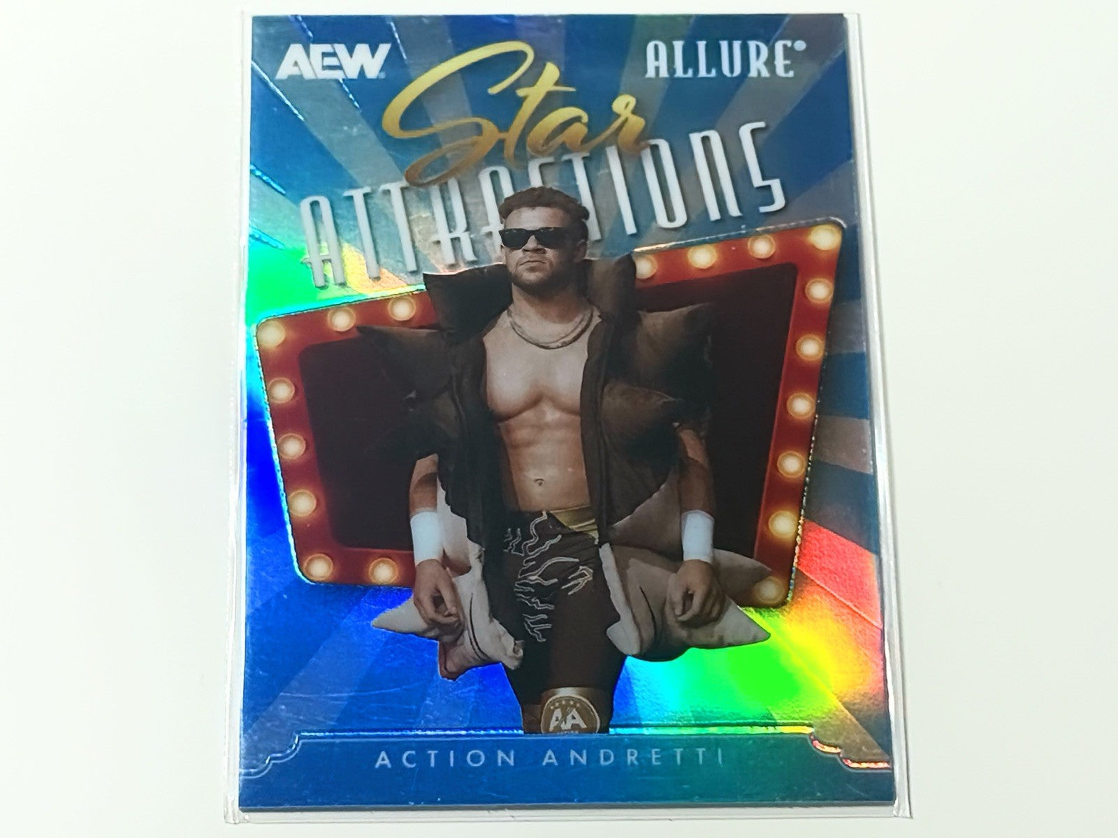 2026 Upper Deck AEW Allure Action Andretti Star Attractions Card SA-27