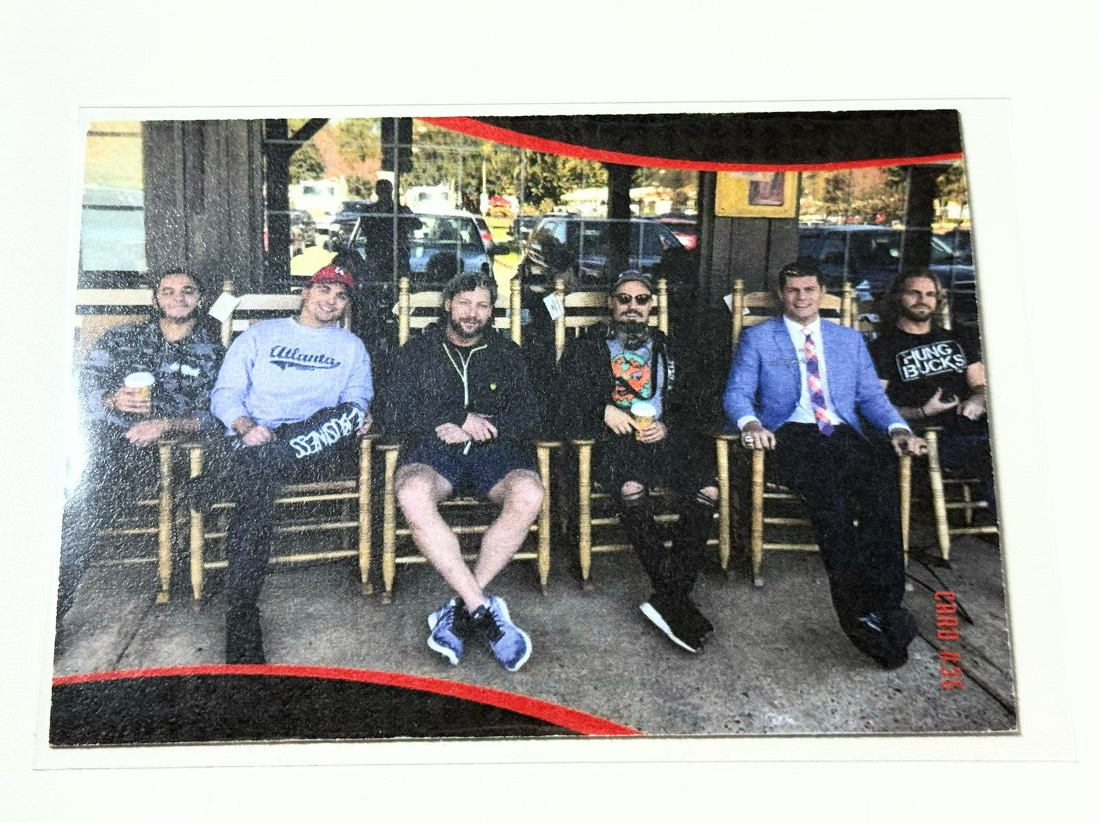 2018 AEW Highspots All In 2018 Cracker Barrel The Elite Base Card #35