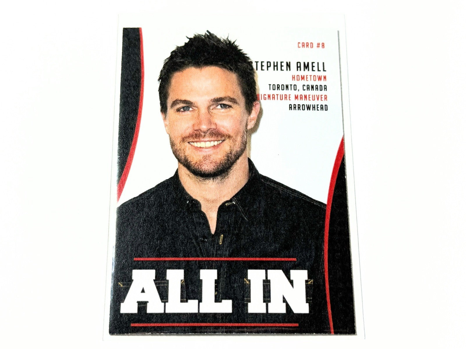 2018 AEW Highspots All In 2018 Stephen Amell Base Card #8