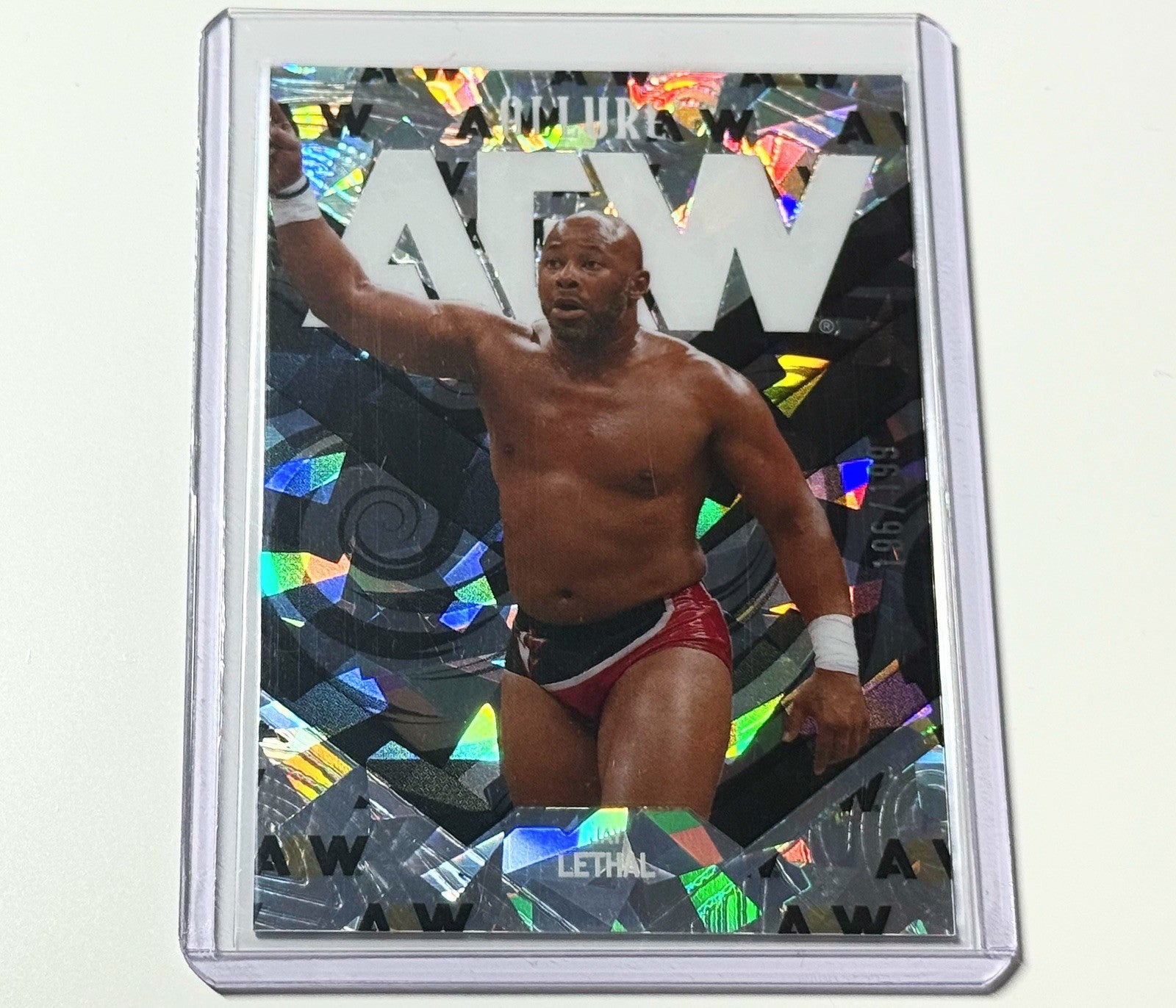 2026 Upper Deck AEW Allure Jay Lethal AEW Logo /199 Parallel Card #29