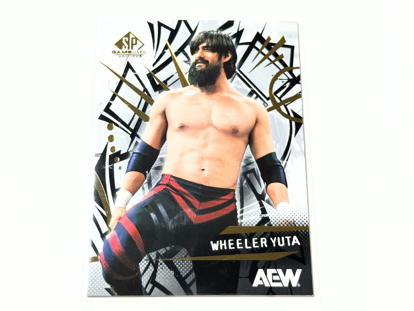 2025 Upper Deck AEW SP Game Used Wheeler Yuta Base Card #76