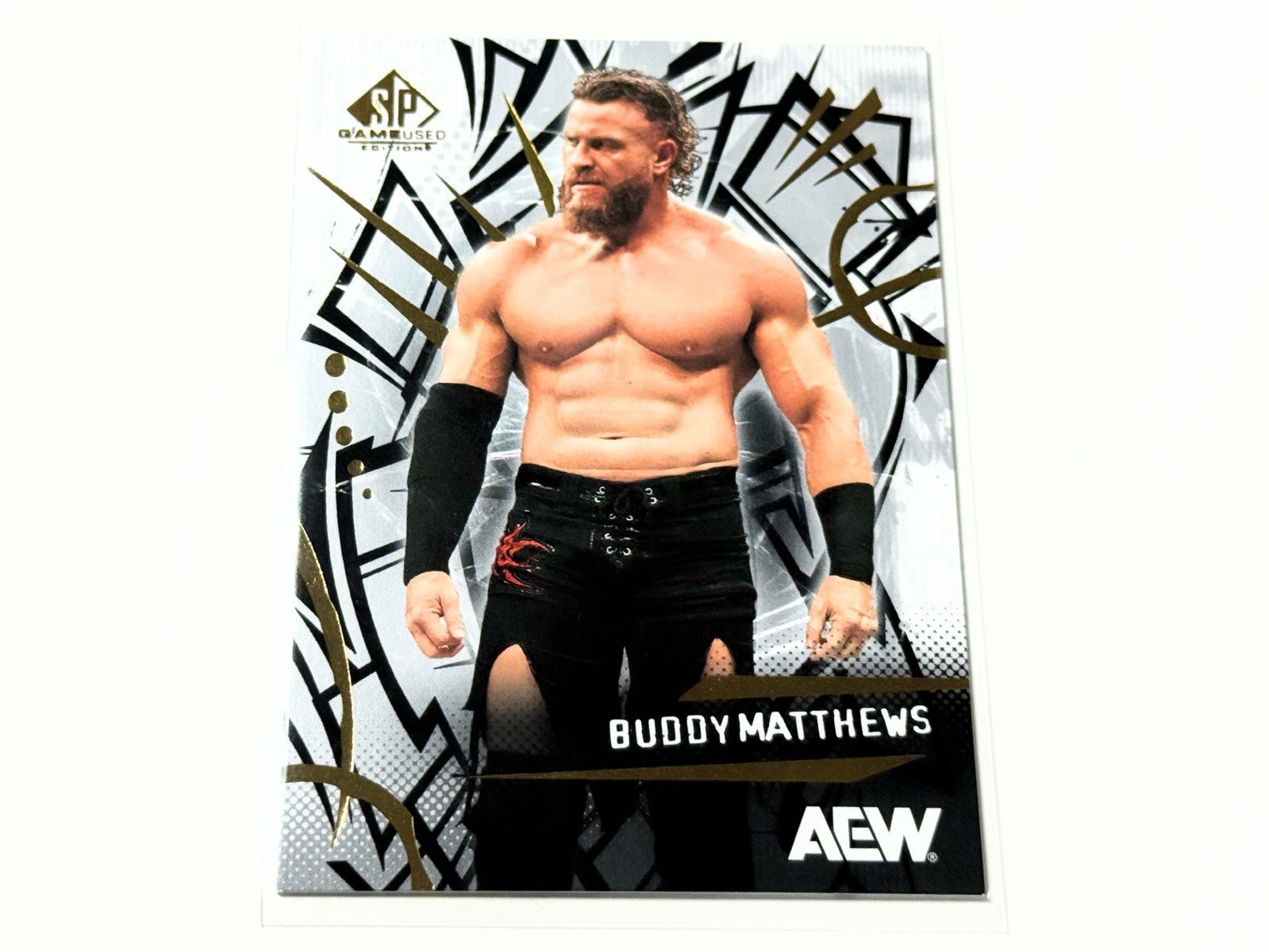 2025 Upper Deck AEW SP Game Used Buddy Matthews Base Card #70