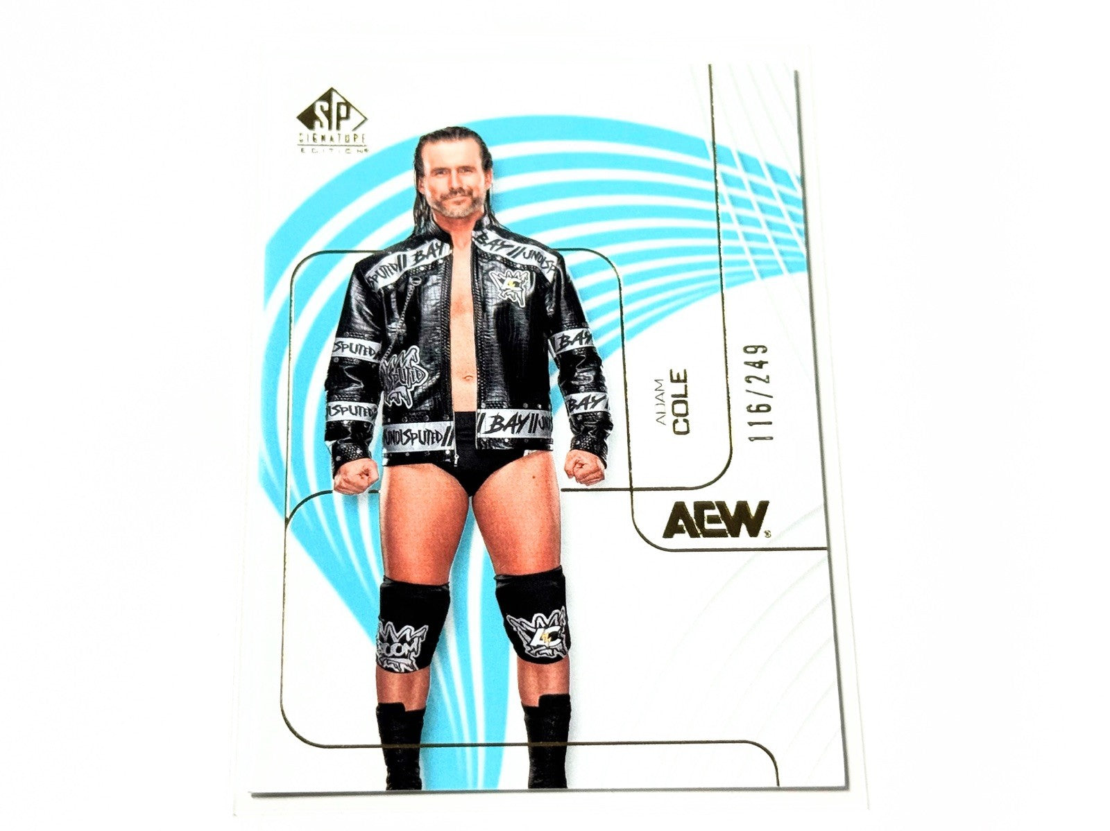2026 Upper Deck AEW SP Signature Edition Adam Cole /249 Card #4
