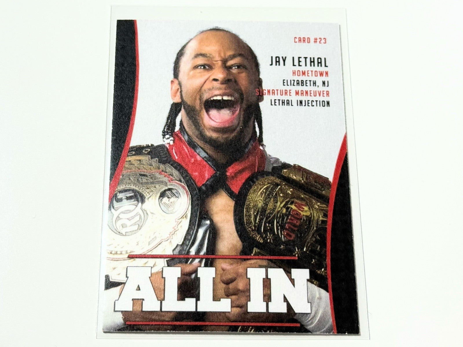 2018 AEW Highspots All In 2018 Jay Lethal Base Card #23