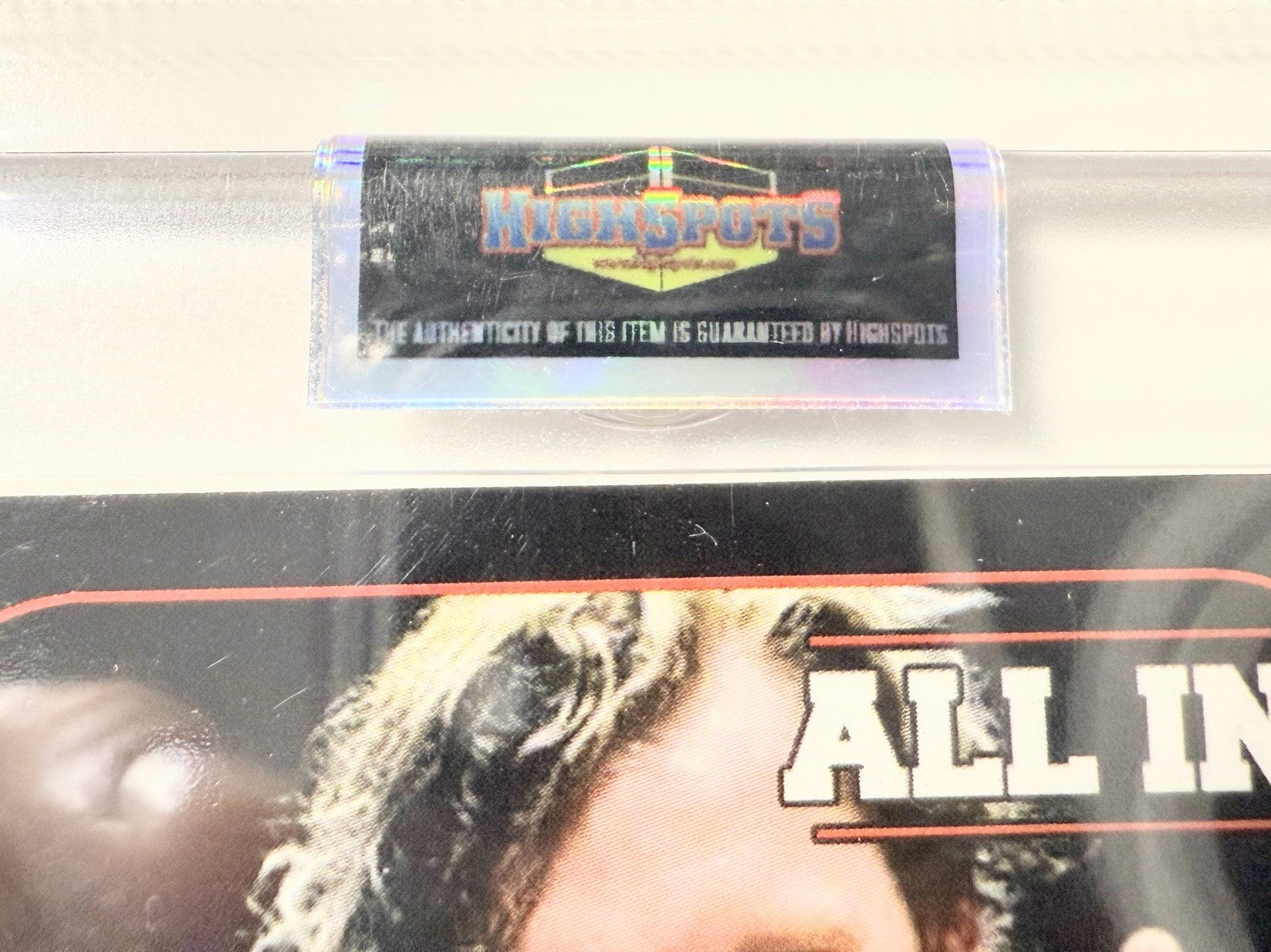 2018 AEW Highspots All In 2018 Kenny Omega Autographed Card #4