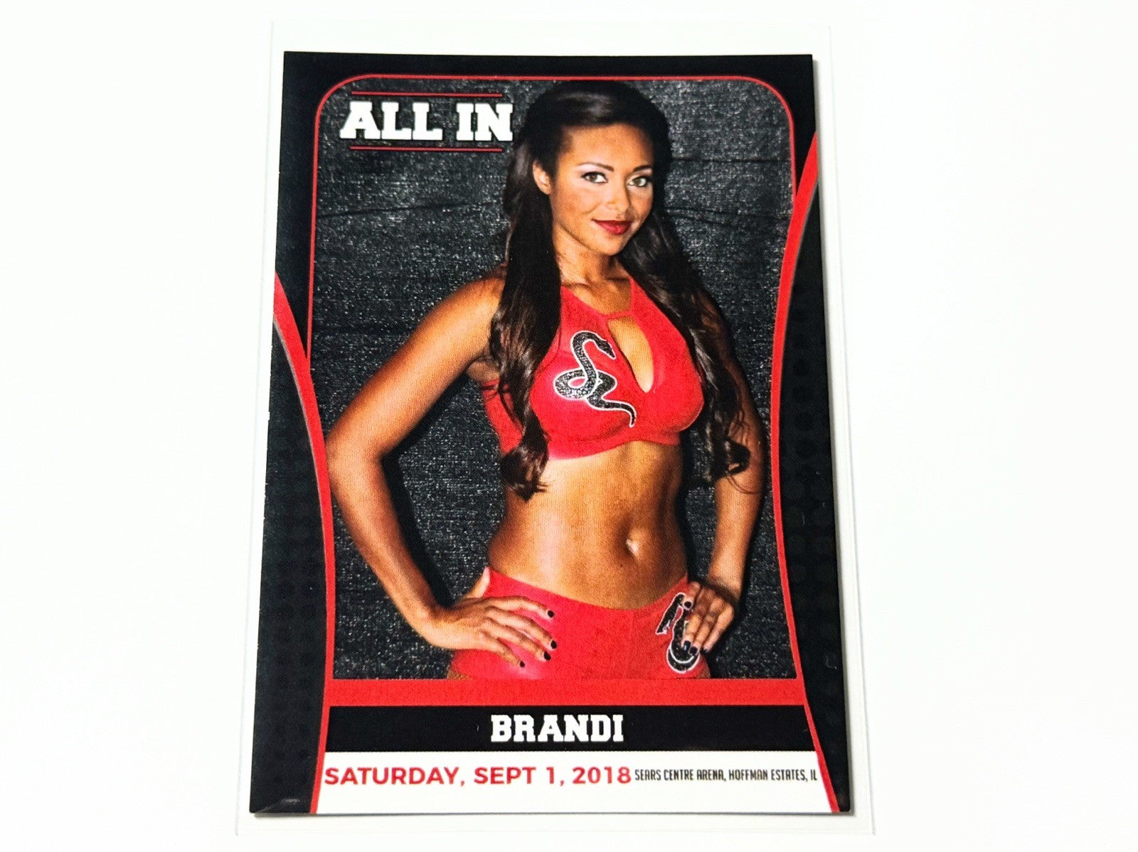 2018 AEW Highspots All In 2018 Brandi Rhodes Base Card #3
