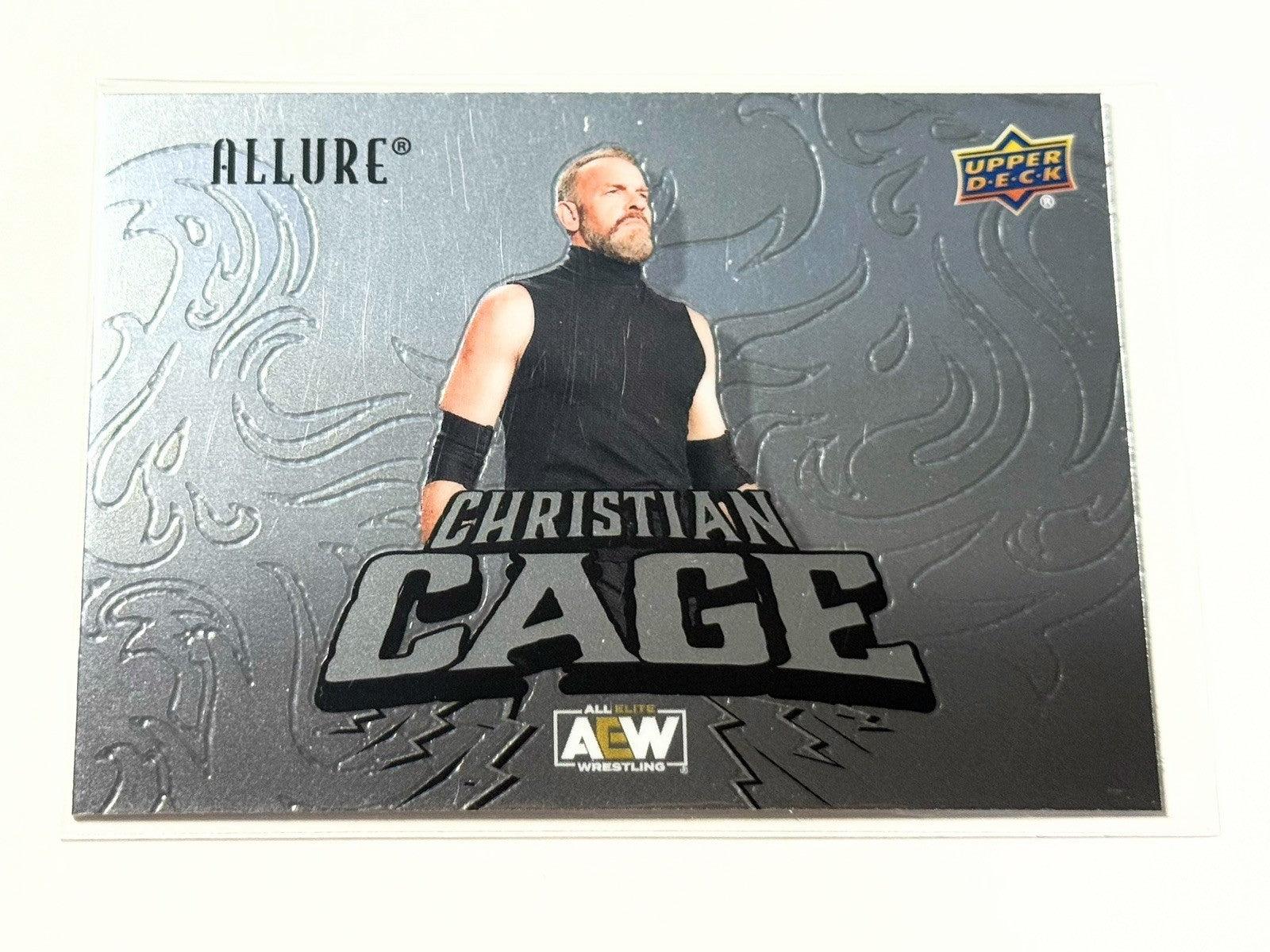 2024 Upper Deck AEW Allure Christian Cage Horizontal Base Card #142