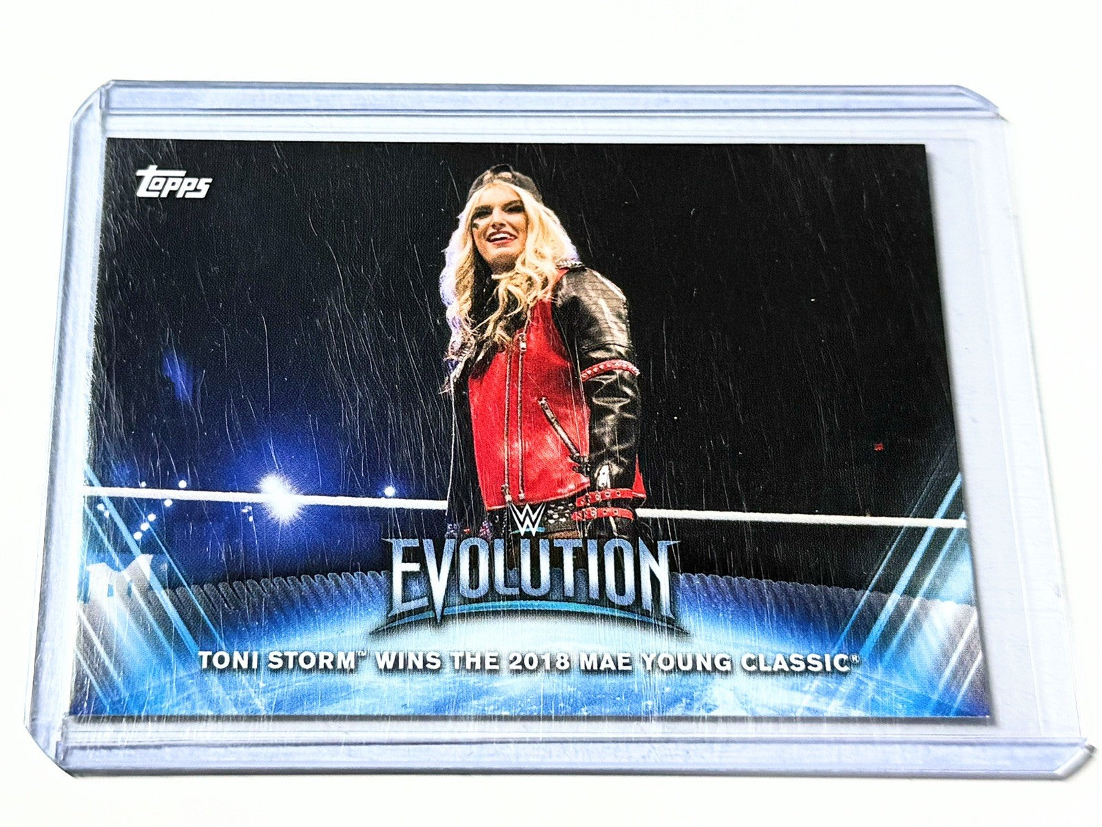 2019 Topps WWE Toni Storm Mae Young Classic Winner Women's Division Card WE-6