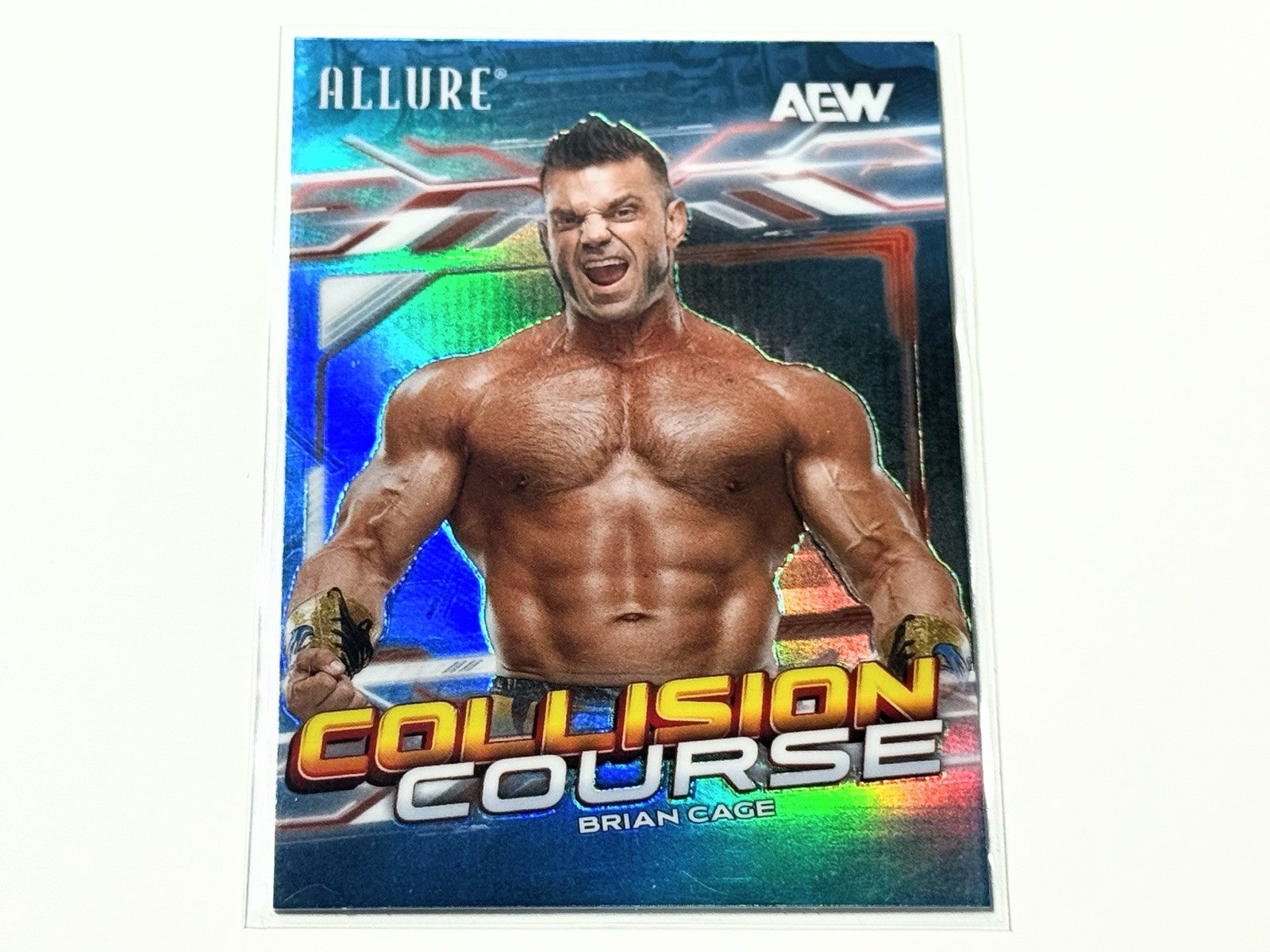 2026 Upper Deck AEW Allure Brian Cage Collision Course Card CL-6