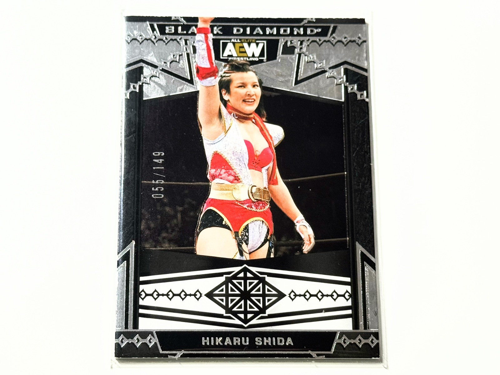 2024 Upper Deck AEW Black Diamond Hikaru Shida /149 Base Card #31