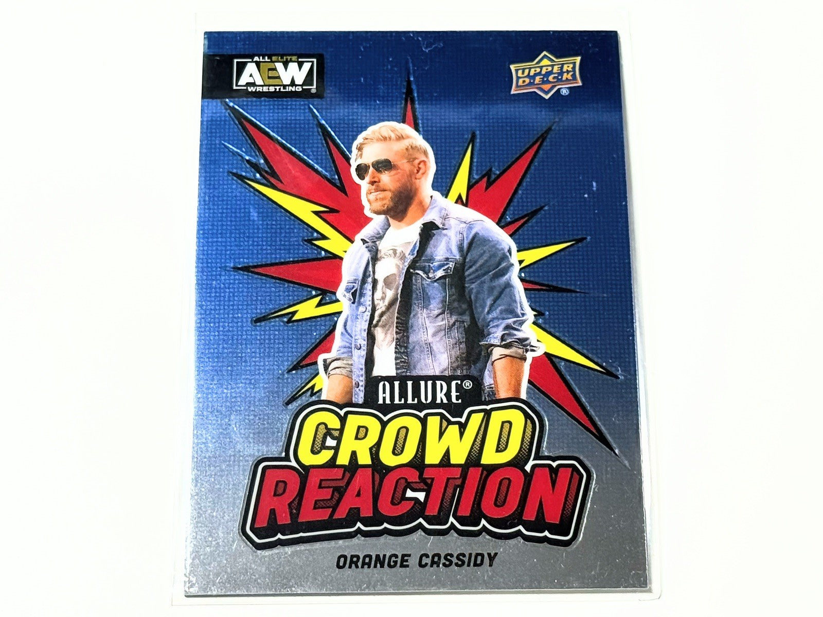 2024 Upper Deck AEW Allure Orange Cassidy Crowd Reaction Card CR-2