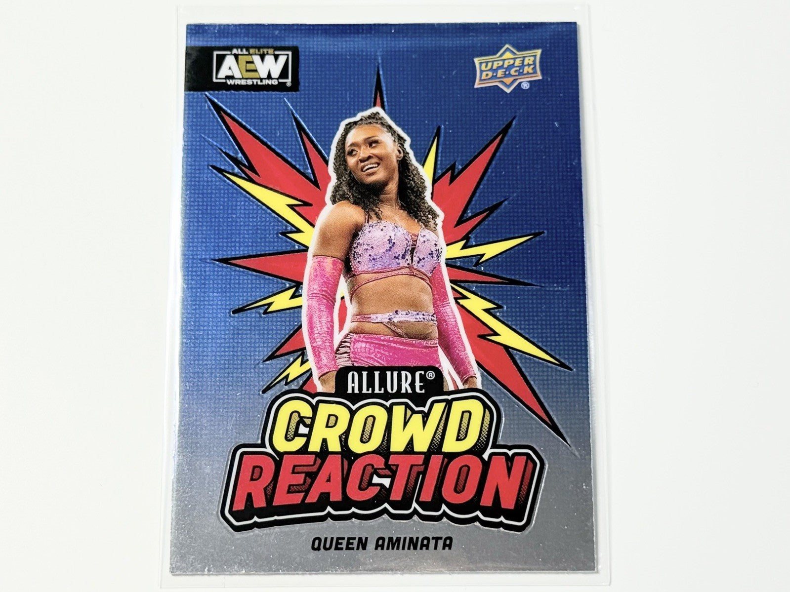 2024 Upper Deck AEW Allure Queen Aminata Crowd Reaction Card CR-9