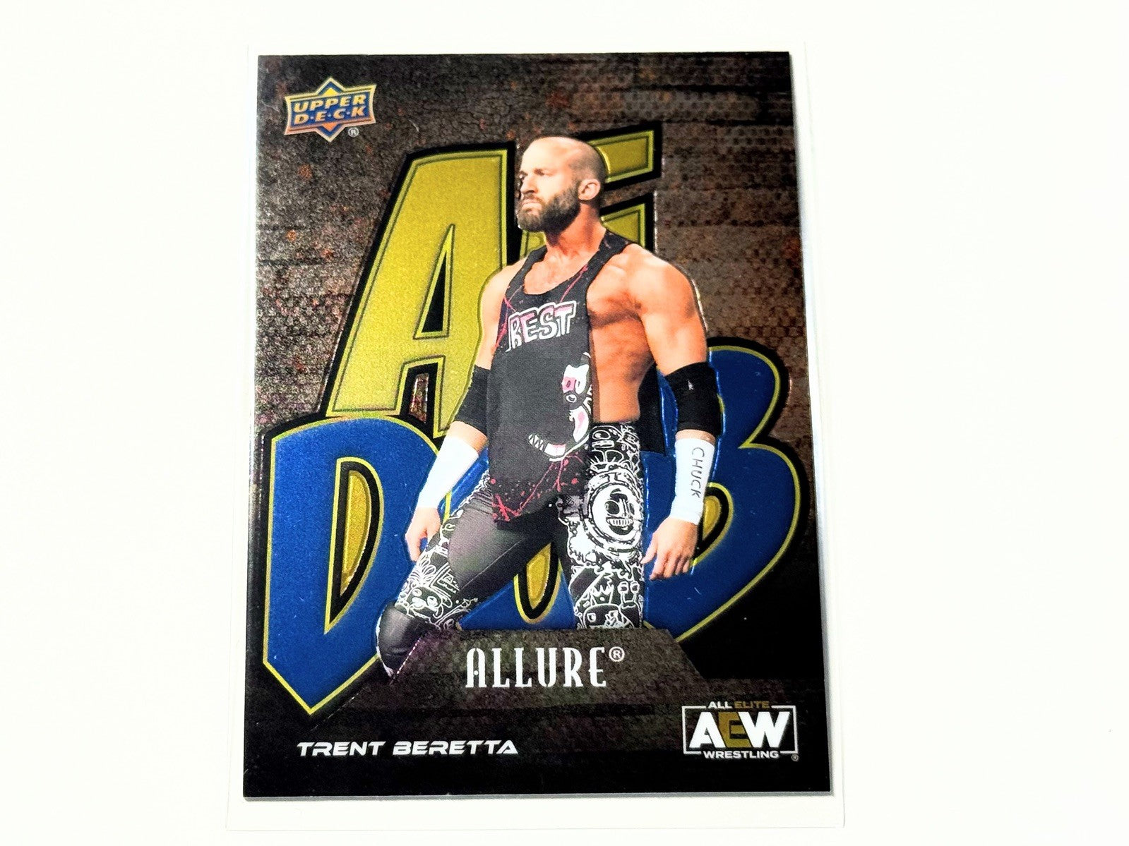 2024 Upper Deck AEW Allure Trent Beretta AE DUB Card DUB-9