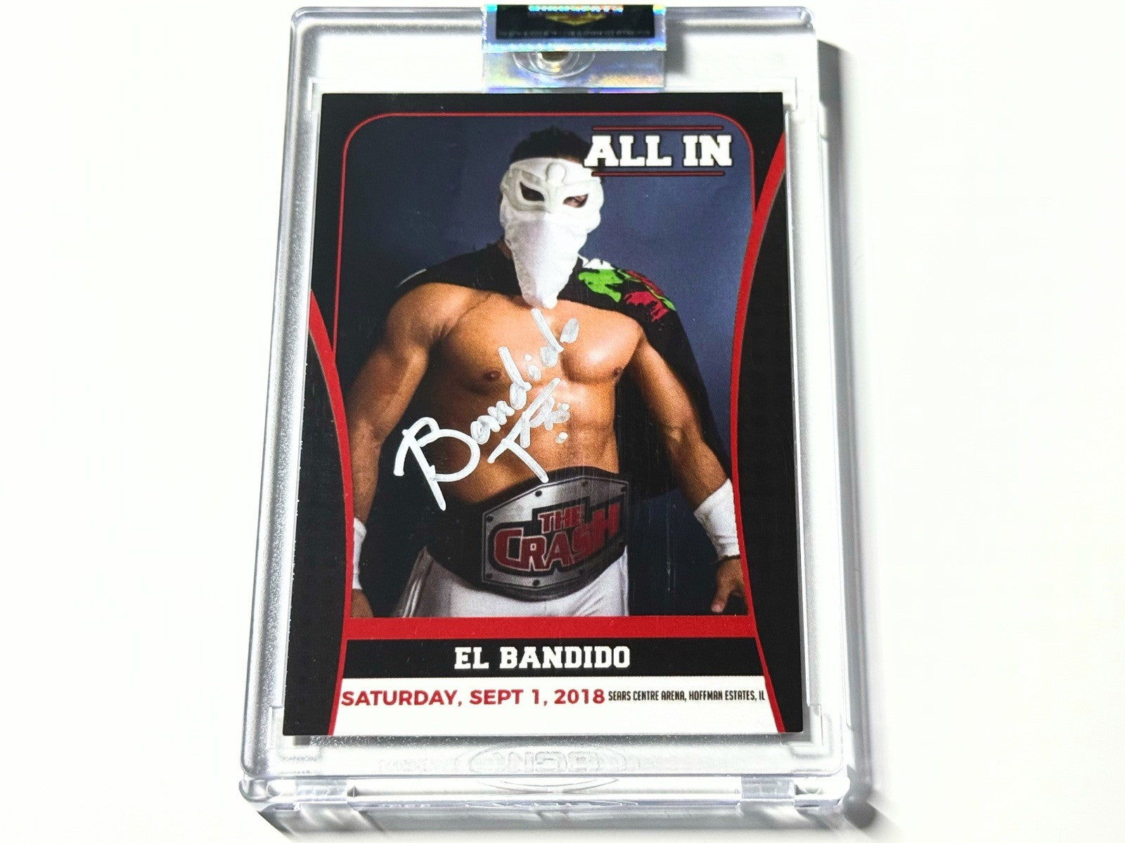 2018 AEW Highspots All In 2018 Bandido Autographed Card #16