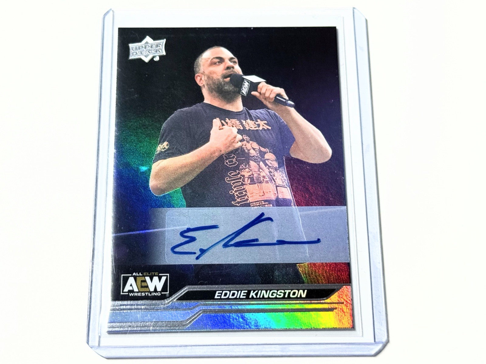 2024 Upper Deck AEW Flagship Eddie Kingston Autographed Card #30