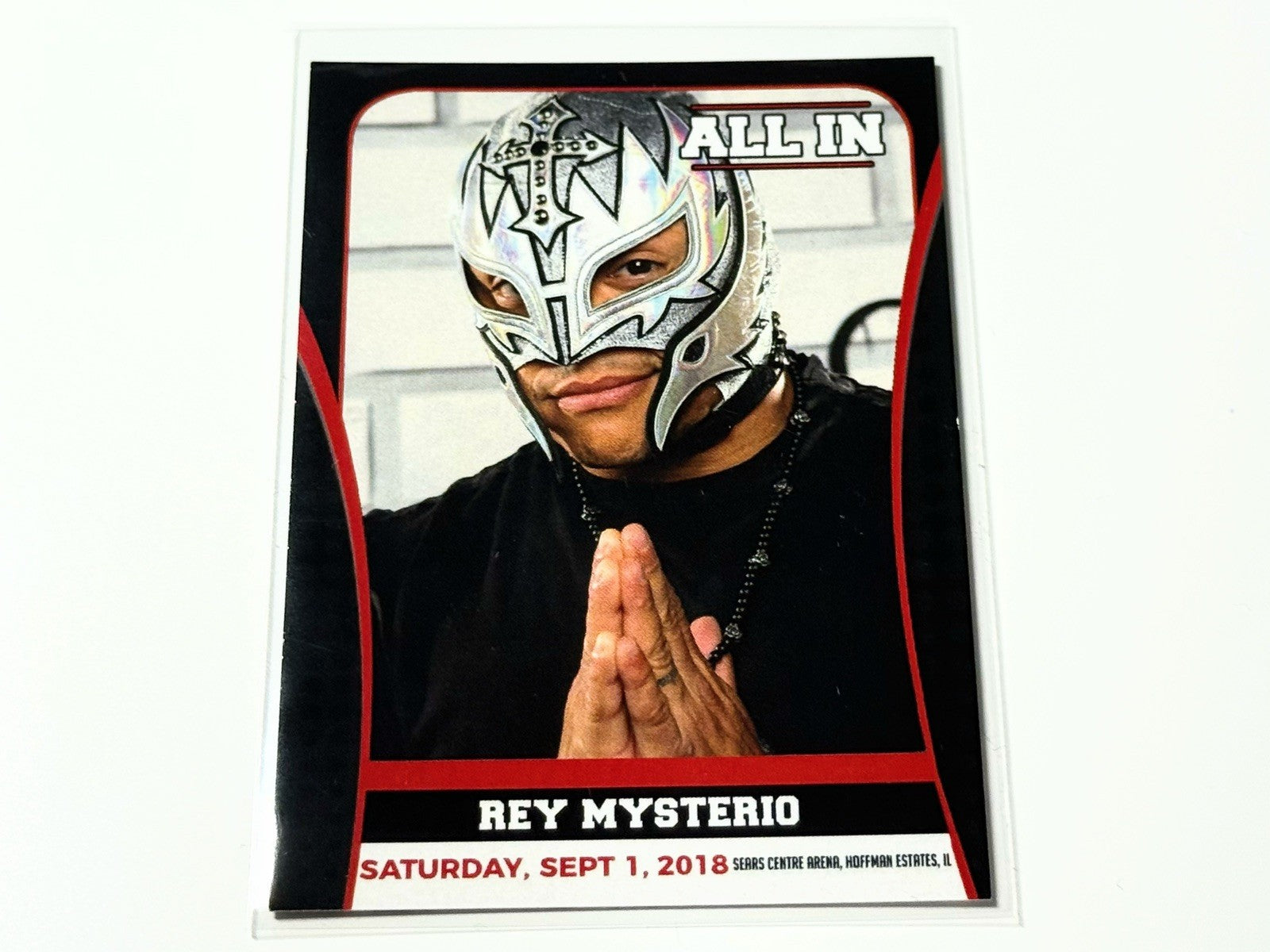 2018 AEW Highspots All In 2018 Rey Mysterio Base Card #21