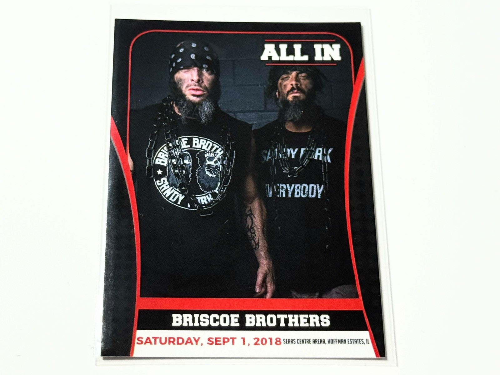 2018 AEW Highspots All In 2018 The Briscoe Brothers Base Card #25