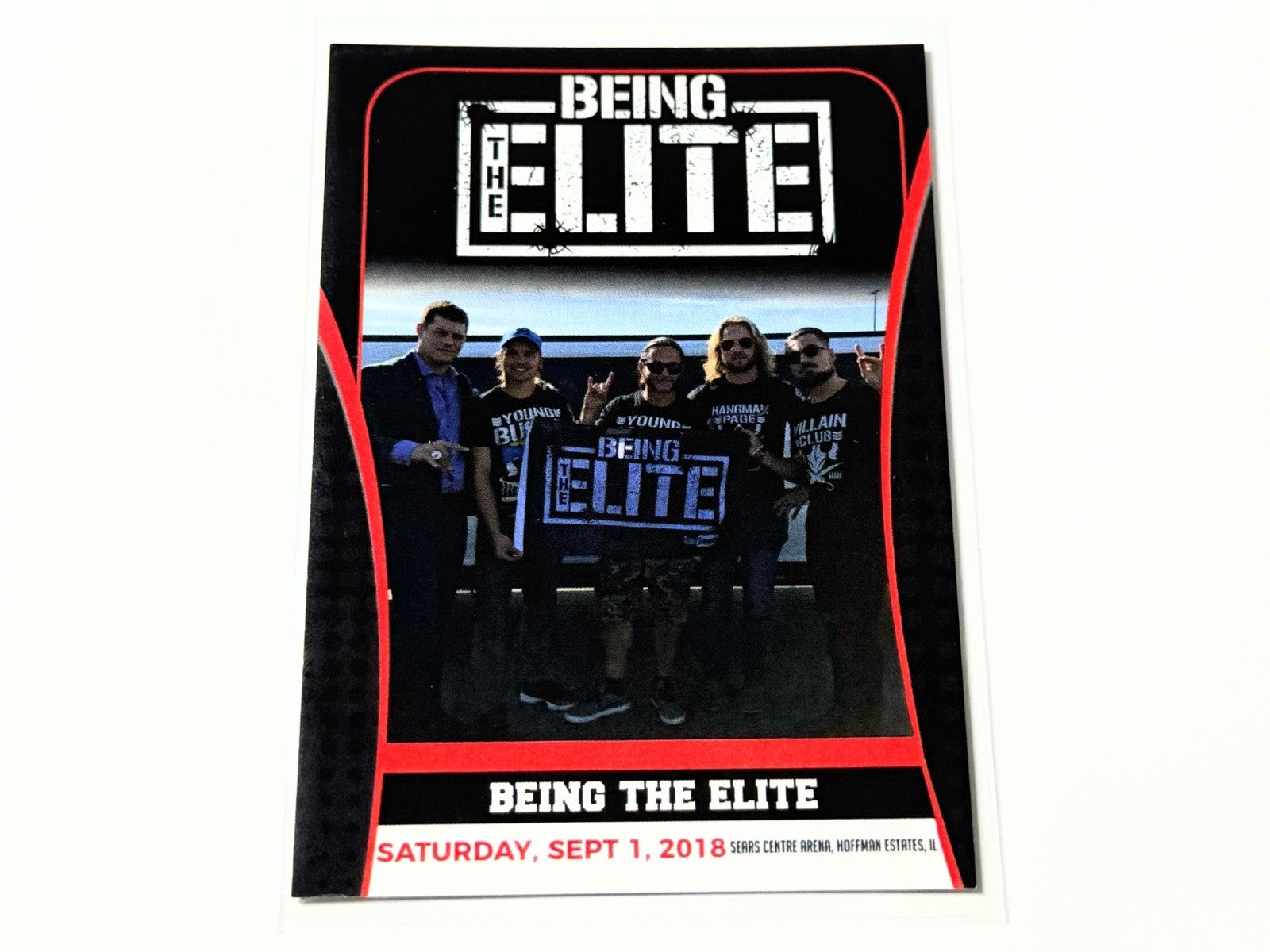 2018 AEW Highspots All In 2018 Being The Elite Base Card #32
