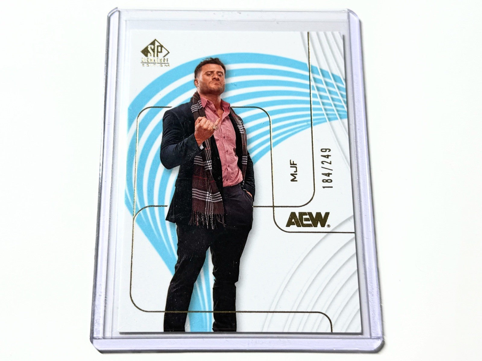 2026 Upper Deck AEW SP Signature Edition MJF /249 Card #69