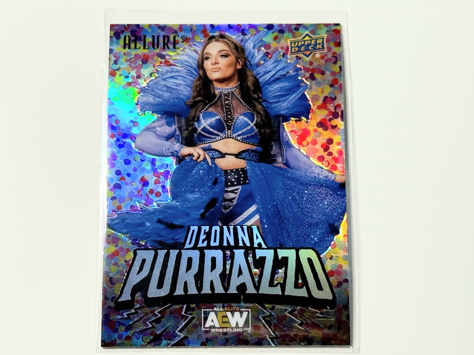 2024 Upper Deck AEW Allure Deonna Purrazzo Glitter Bomb Card #18