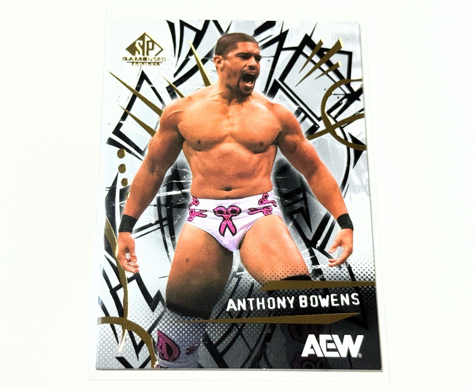 2025 Upper Deck AEW SP Game Used Anthony Bowens Base Card #45