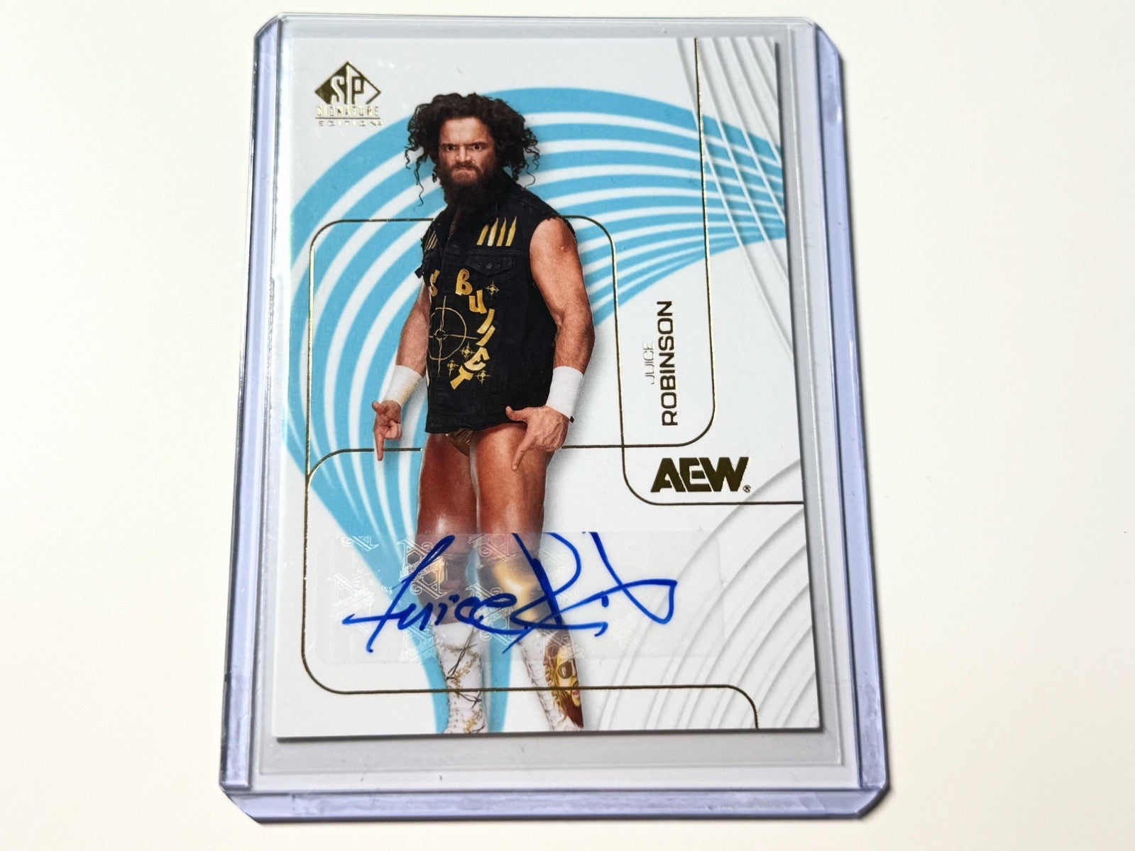 2026 Upper Deck AEW SP Signature Edition Juice Robinson Autographed Card #42