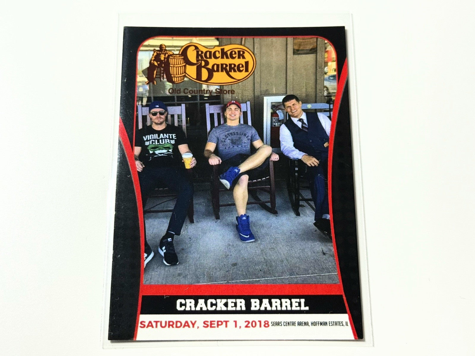 2018 AEW Highspots All In 2018 Cracker Barrel The Elite Base Card #35