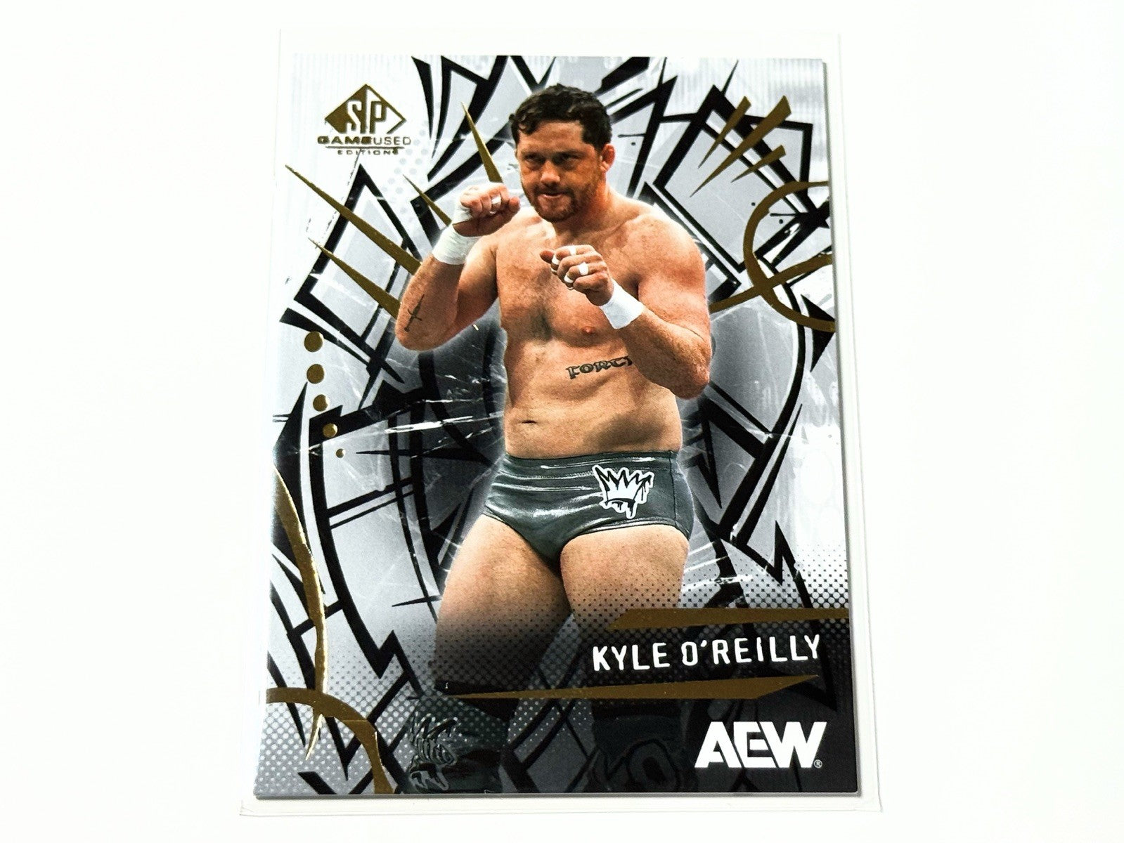 2025 Upper Deck AEW SP Game Used Kyle O’Reilly Base Card #12