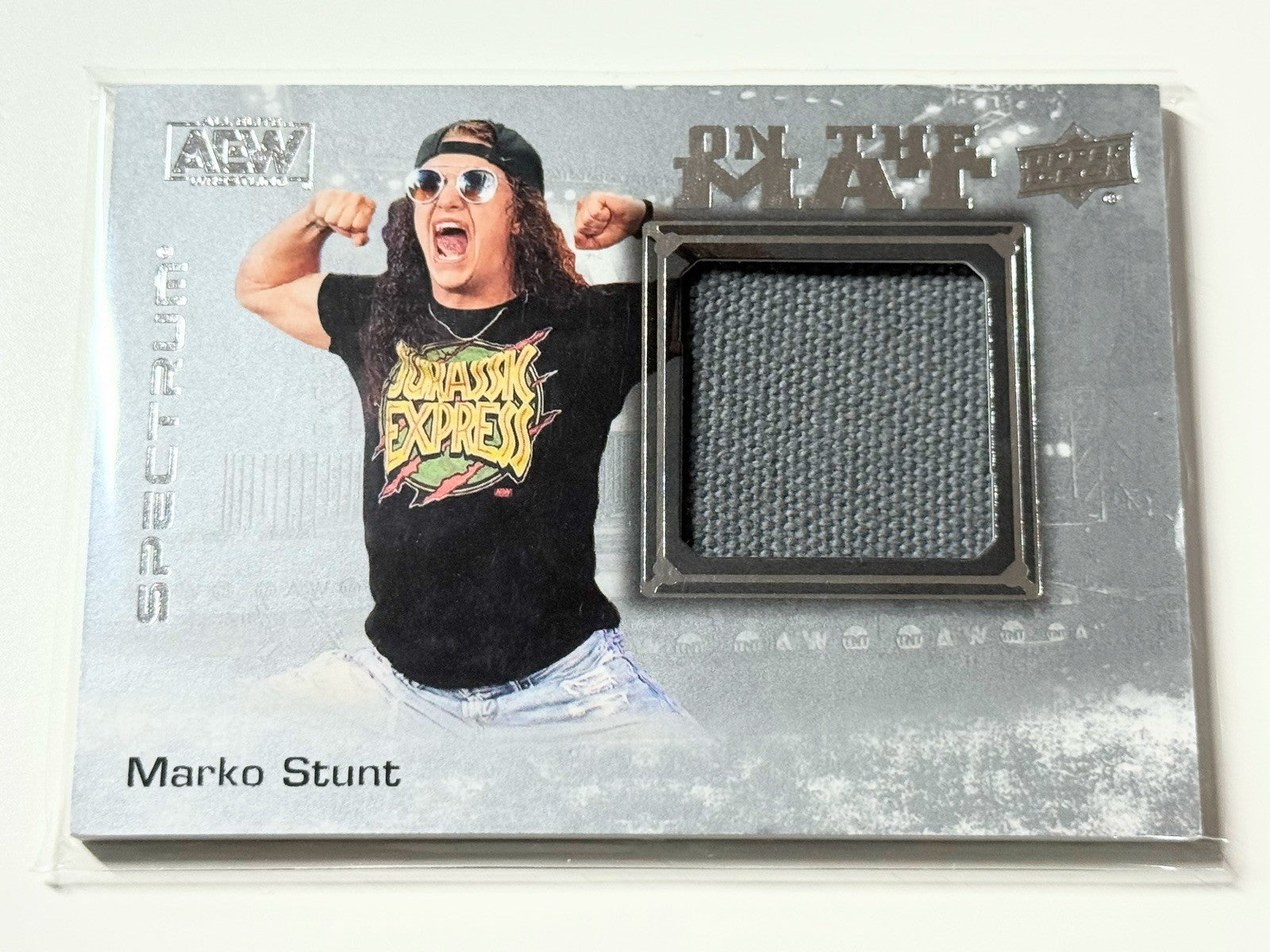 2021 Upper Deck AEW Spectrum Marko Stunt On The Mat Relic Card OTM-13