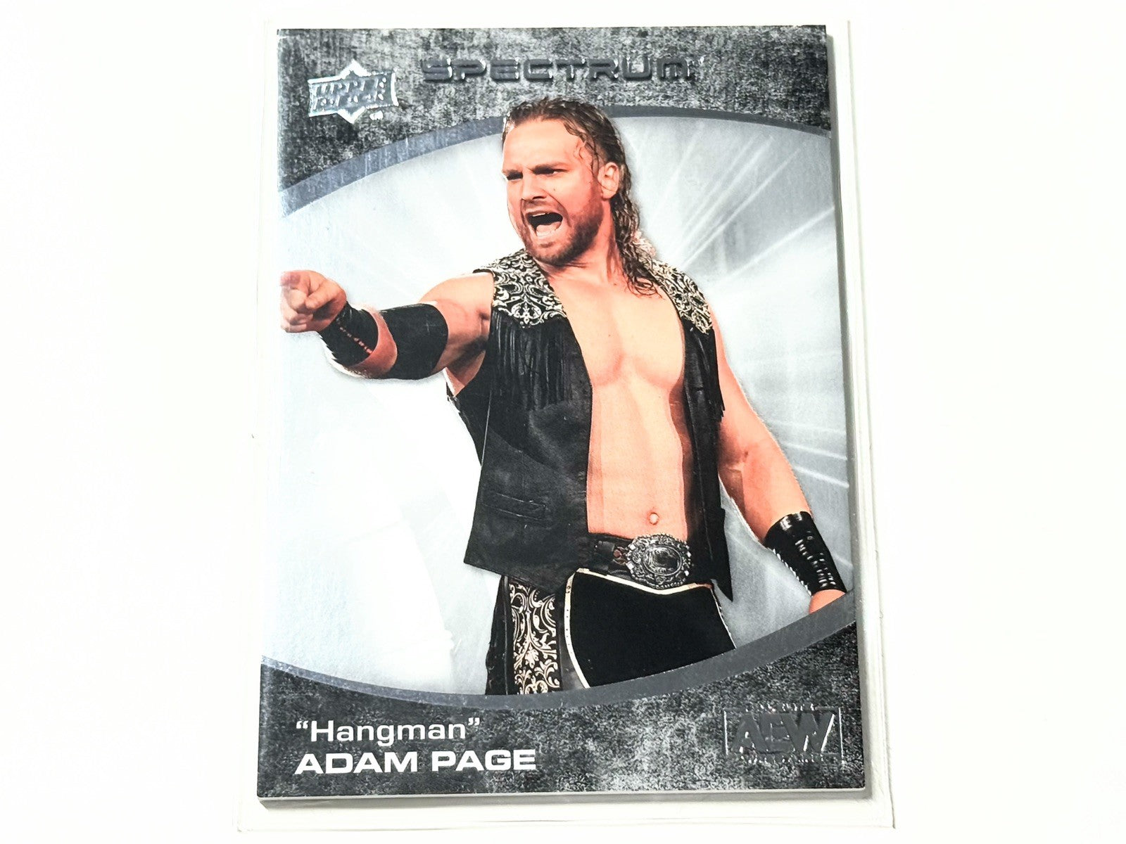 2021 Upper Deck AEW Spectrum Hangman Adam Page Base Card #10