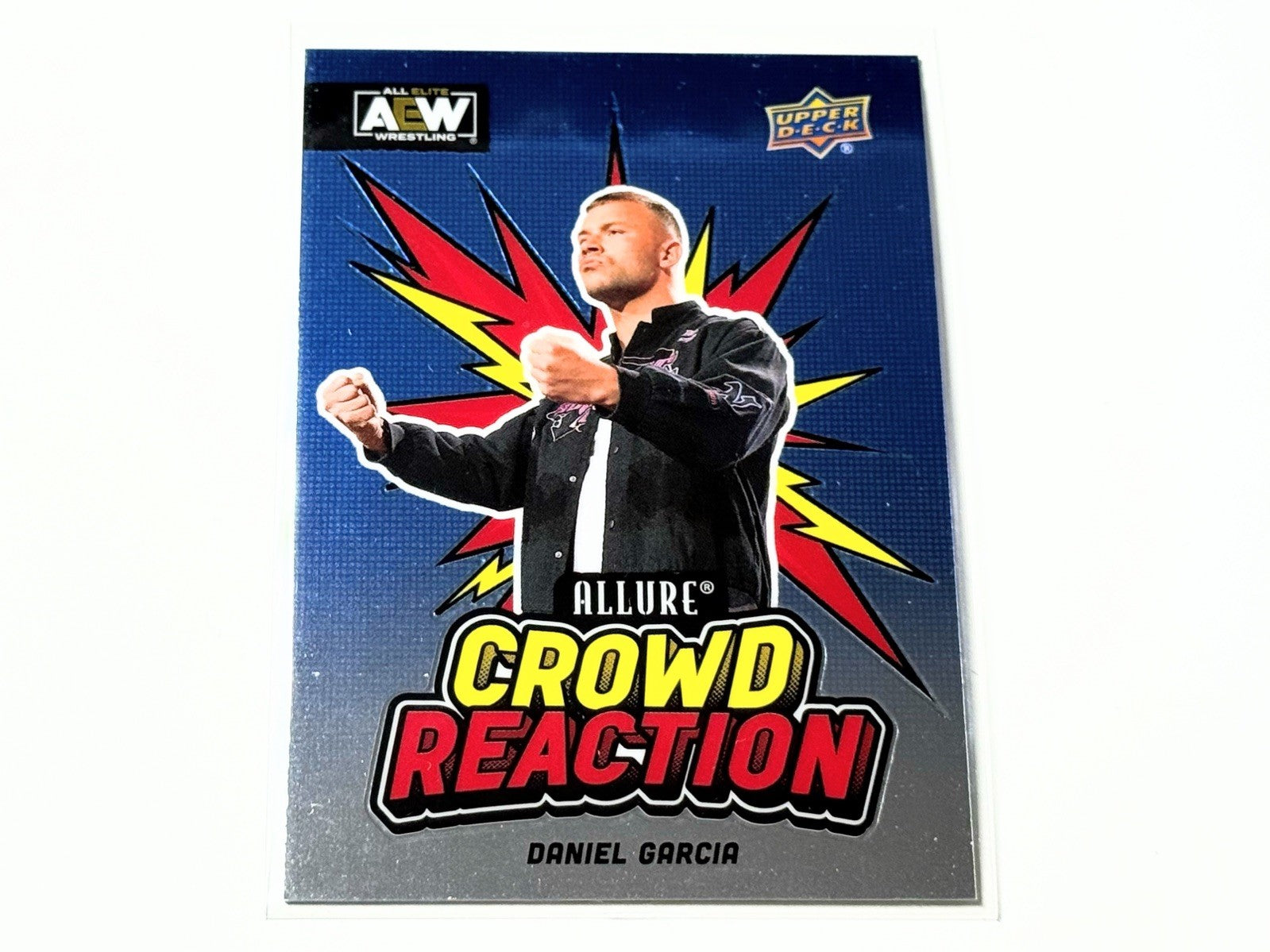 2024 Upper Deck AEW Allure Daniel Garcia Crowd Reaction Card CR-17