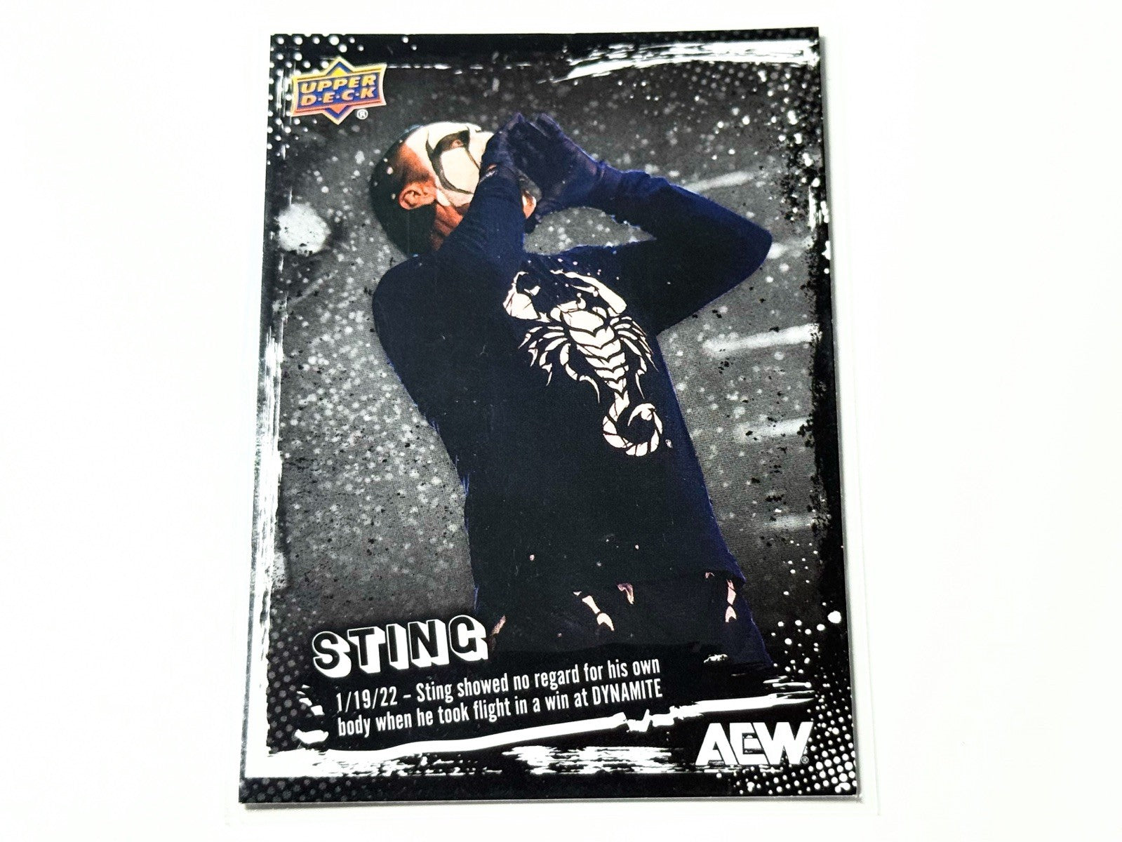 2024 Upper Deck AEW The Icon Sting Weekly e-Pack Card #7