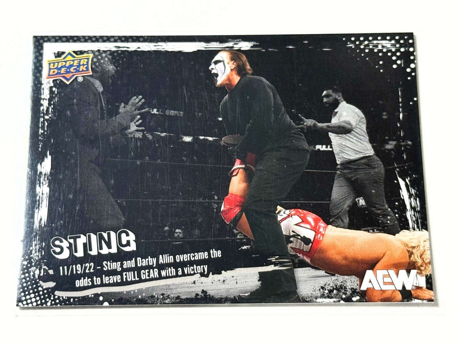 2024 Upper Deck AEW The Icon Sting Weekly e-Pack Card #13