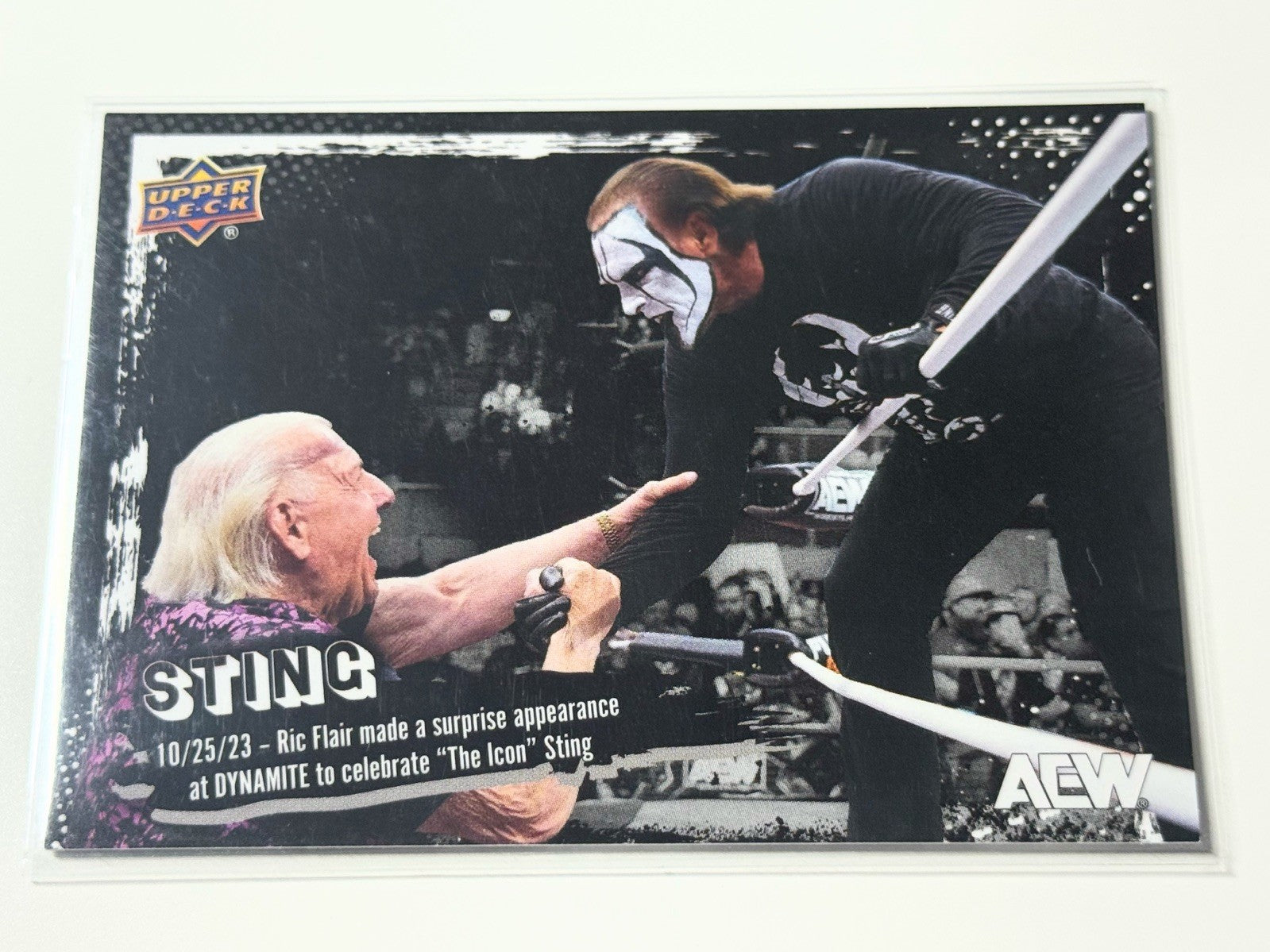 2024 Upper Deck AEW The Icon Sting Weekly e-Pack Card #21