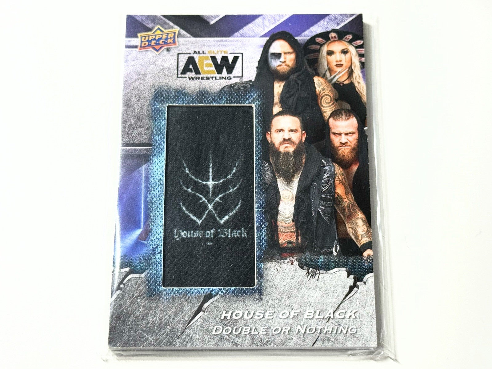 2024 Upper Deck AEW Flagship House of Black Manufactured Patch Card AMP-HB