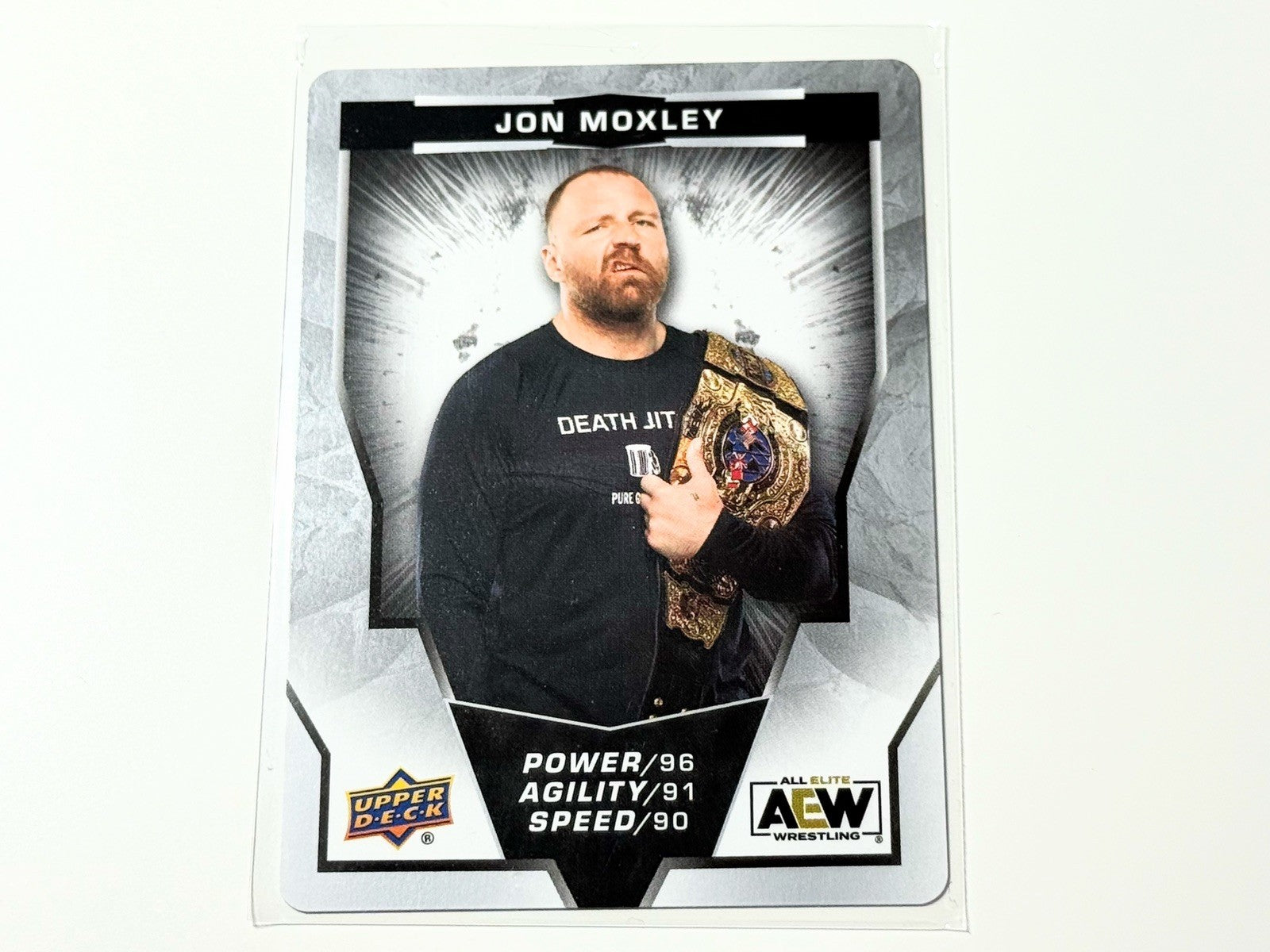 2024 Upper Deck AEW Flagship Level B Jon Moxley Gaming Card