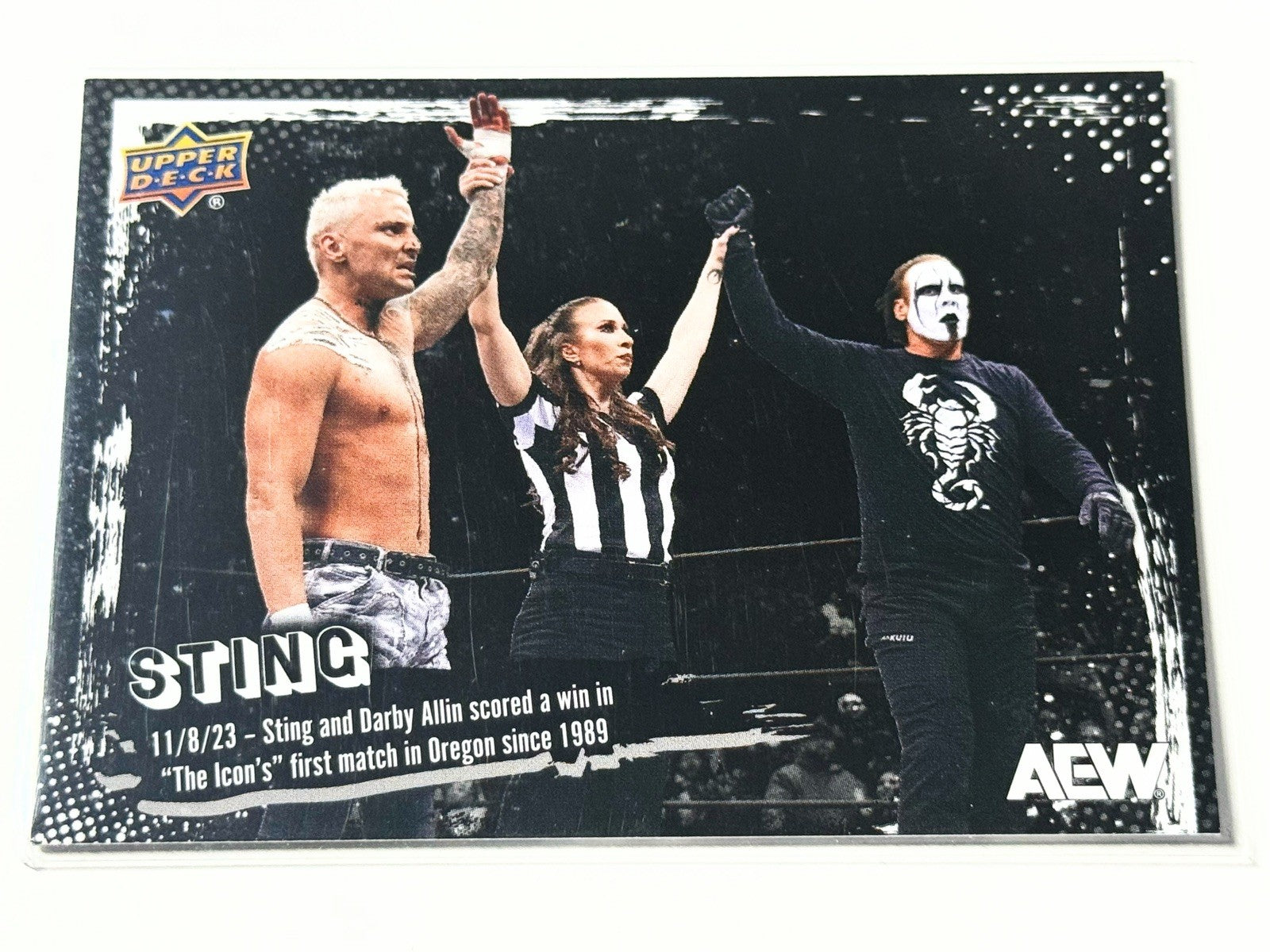 2024 Upper Deck AEW The Icon Sting Weekly e-Pack Card #22