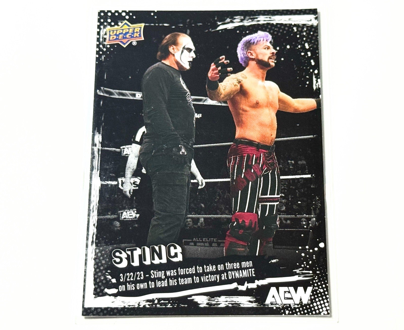 2024 Upper Deck AEW The Icon Sting Weekly e-Pack Card #14