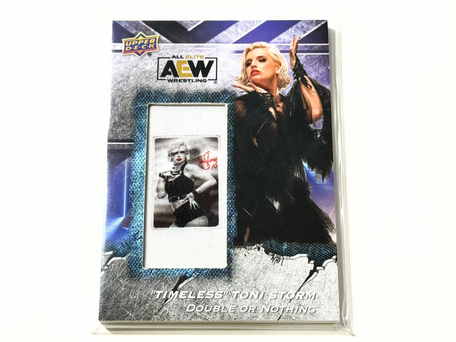 2024 Upper Deck AEW Flagship Timeless Toni Storm Manufactured Patch Card AMP-TS